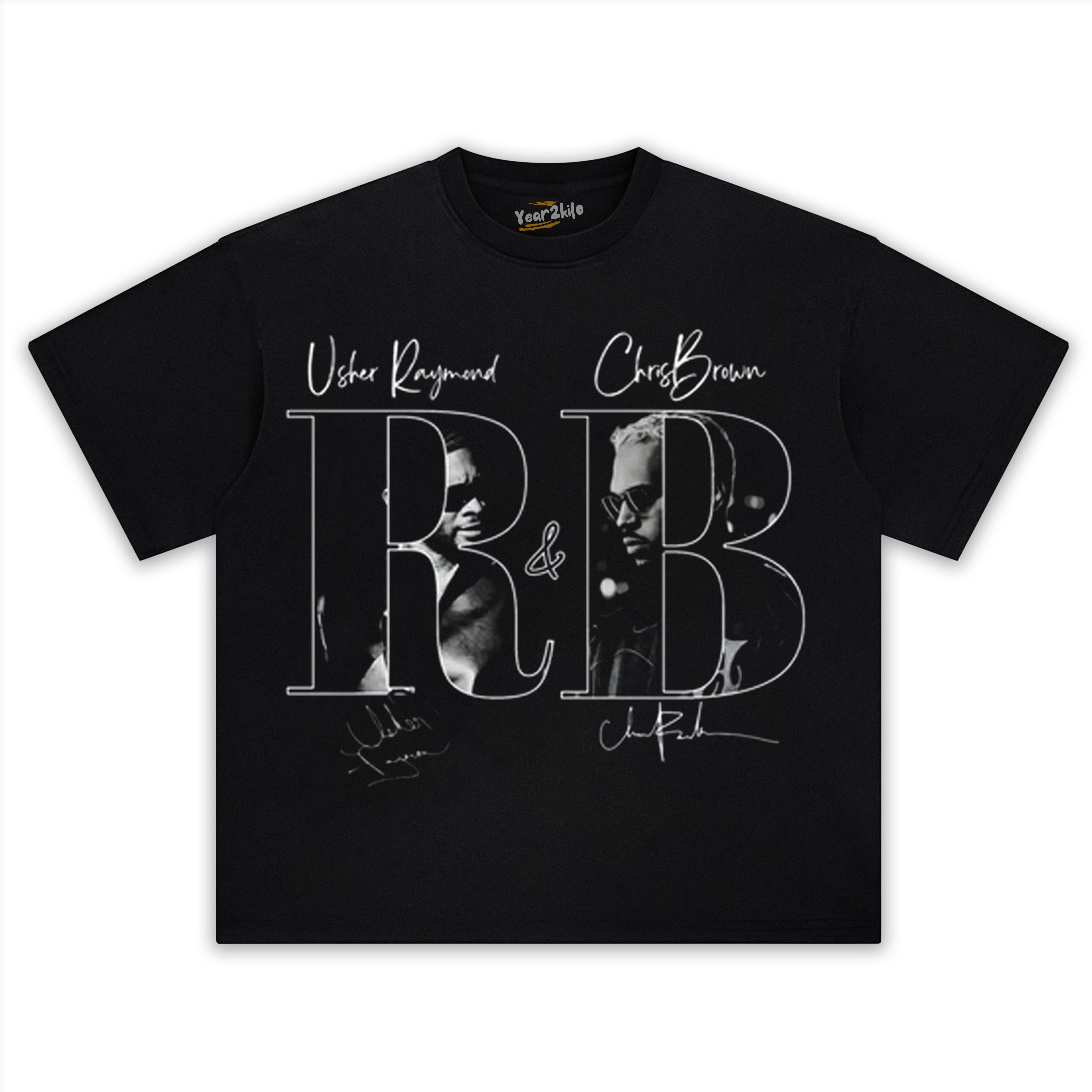 CHRIS BROWN & USHER THE R&B TOUR V4 TANK TOP & TEE & LONG SLEEVE & LAYERED LS & HOODIE