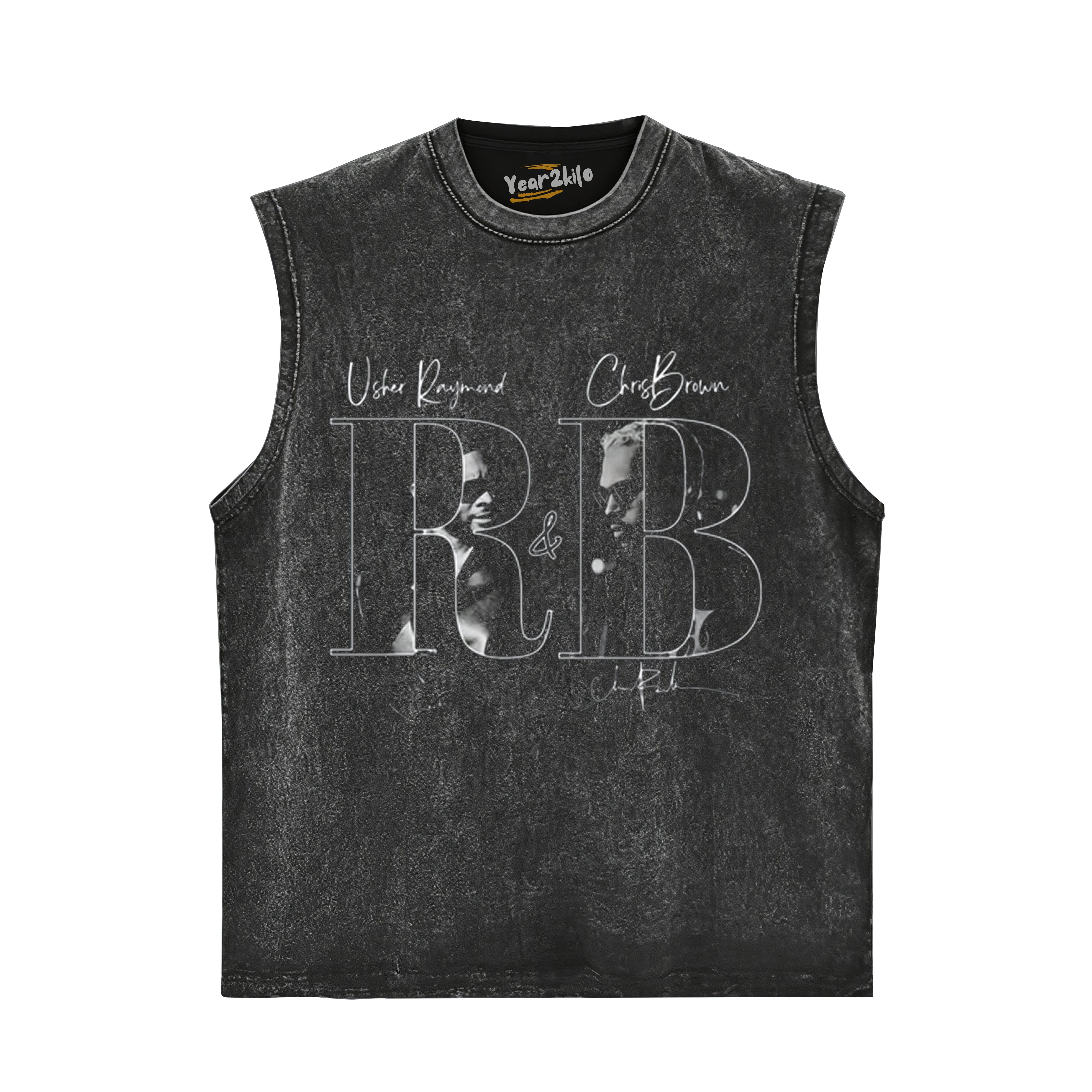 CHRIS BROWN & USHER THE R&B TOUR V4 TANK TOP & TEE & LONG SLEEVE & LAYERED LS & HOODIE