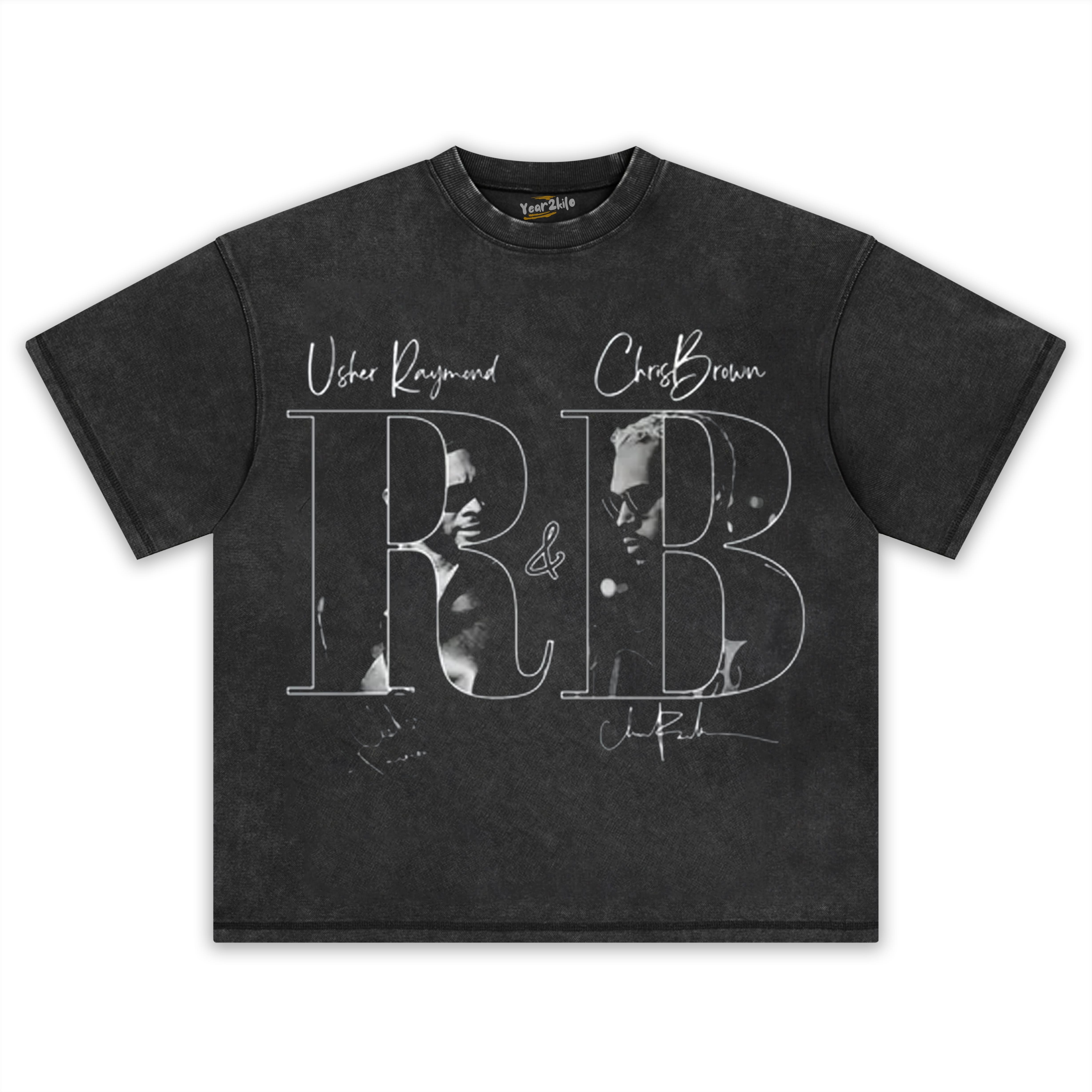 CHRIS BROWN & USHER THE R&B TOUR V4 TANK TOP & TEE & LONG SLEEVE & LAYERED LS & HOODIE