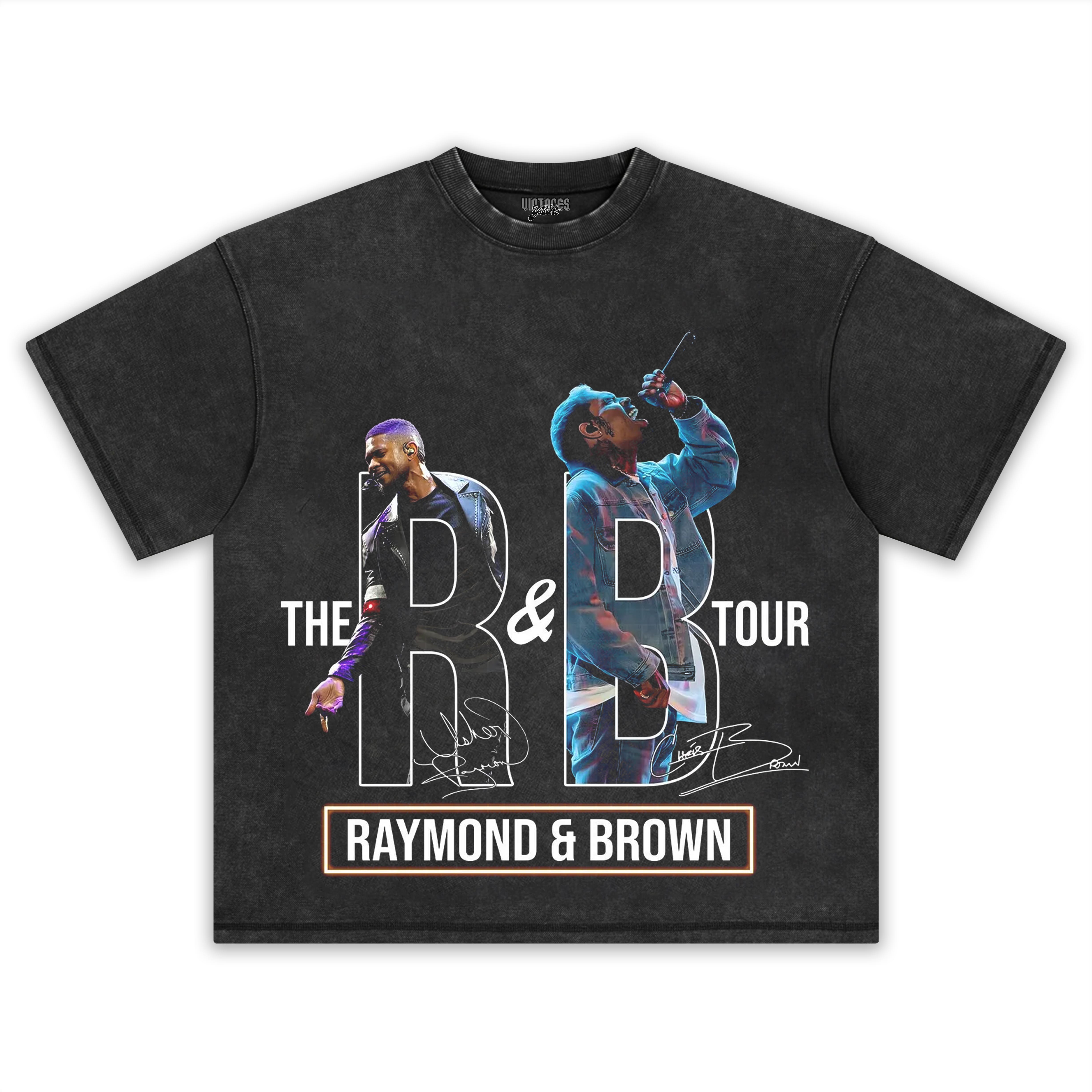 CHRIS BROWN & USHER THE R&B TOUR V6 TANK TOP & TEE & LONG SLEEVE & LAYERED LS & HOODIE