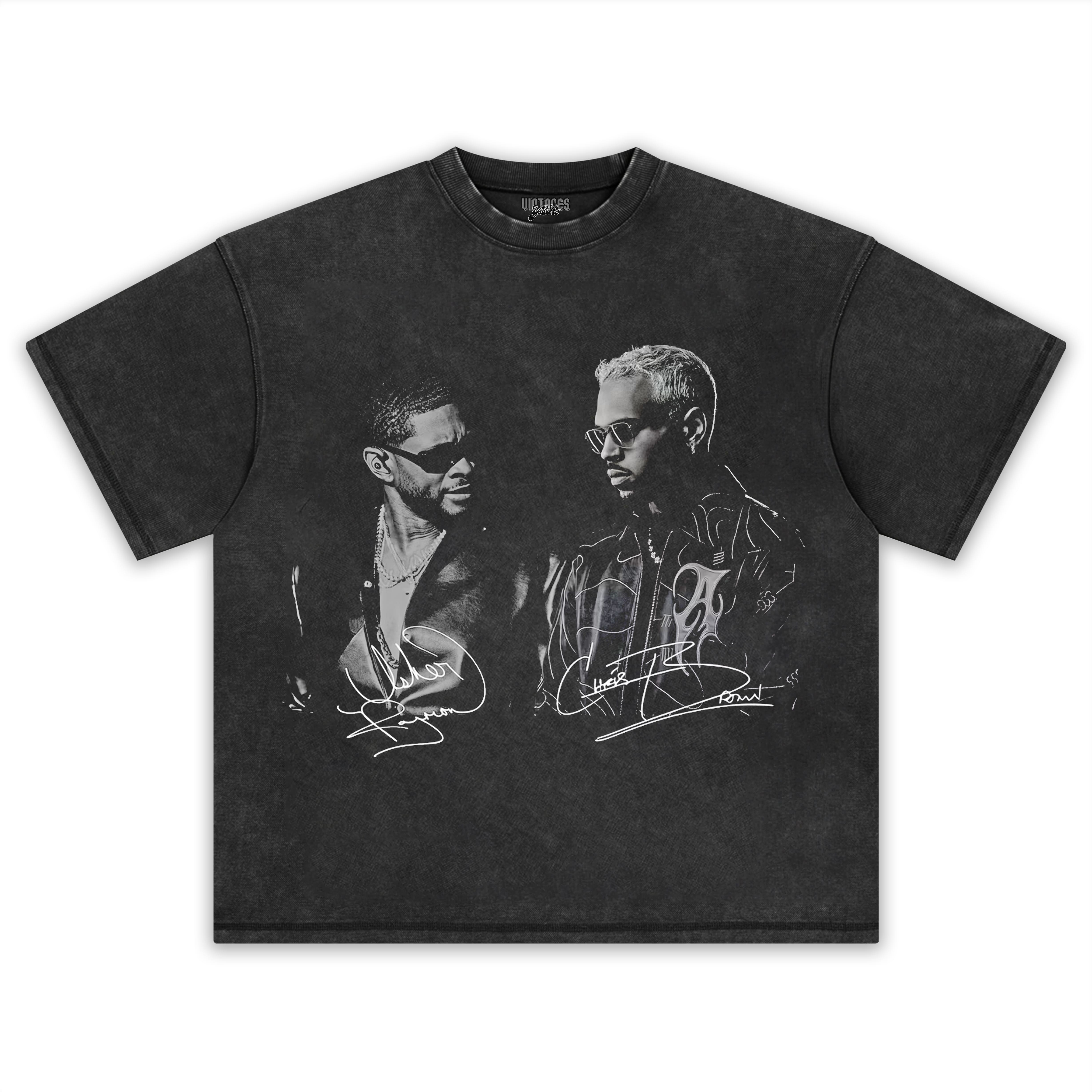 CHRIS BROWN & USHER THE R&B TOUR V7 TANK TOP & TEE & LONG SLEEVE & LAYERED LS & HOODIE
