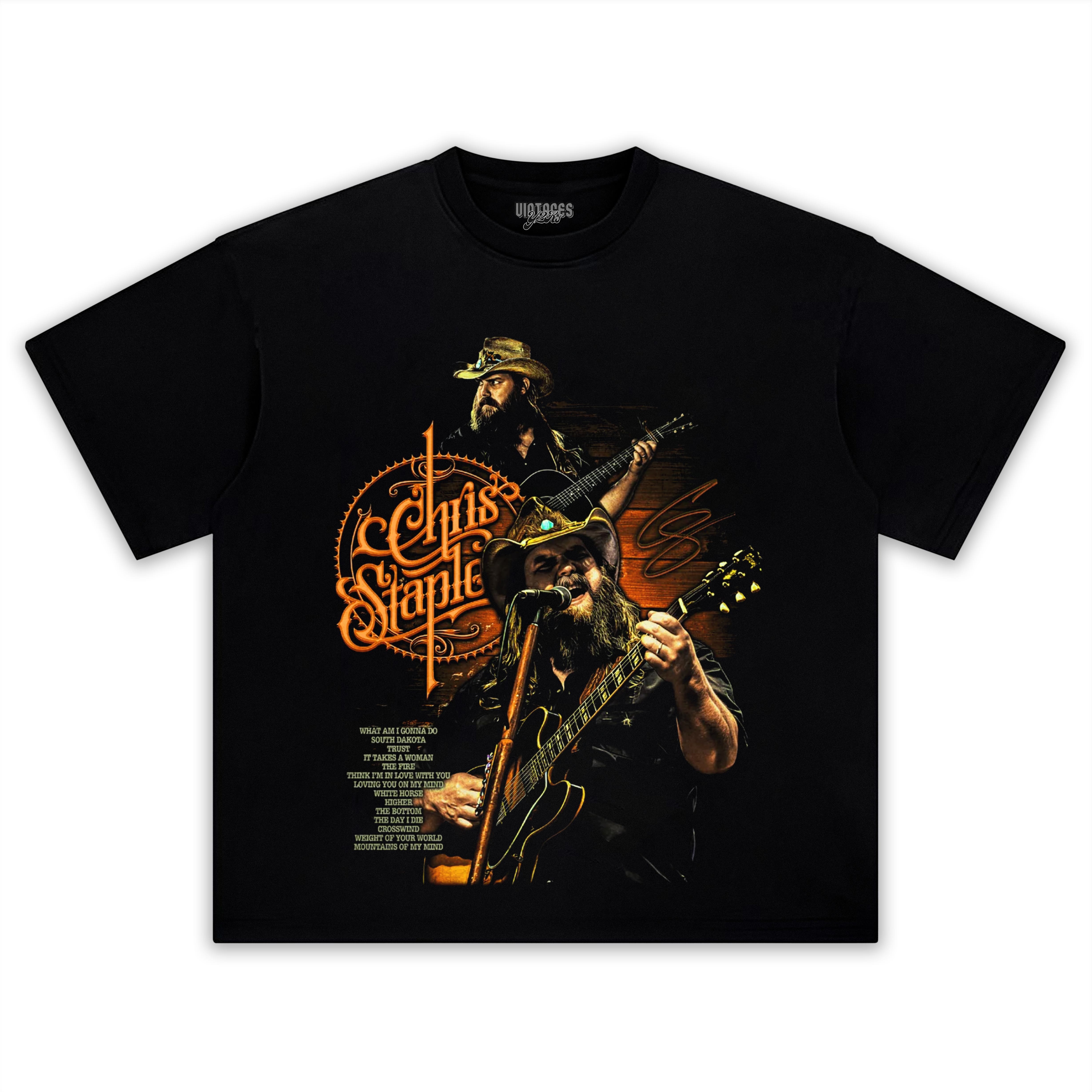 CHRIS STAPLETON TEE & LS & HOODIE