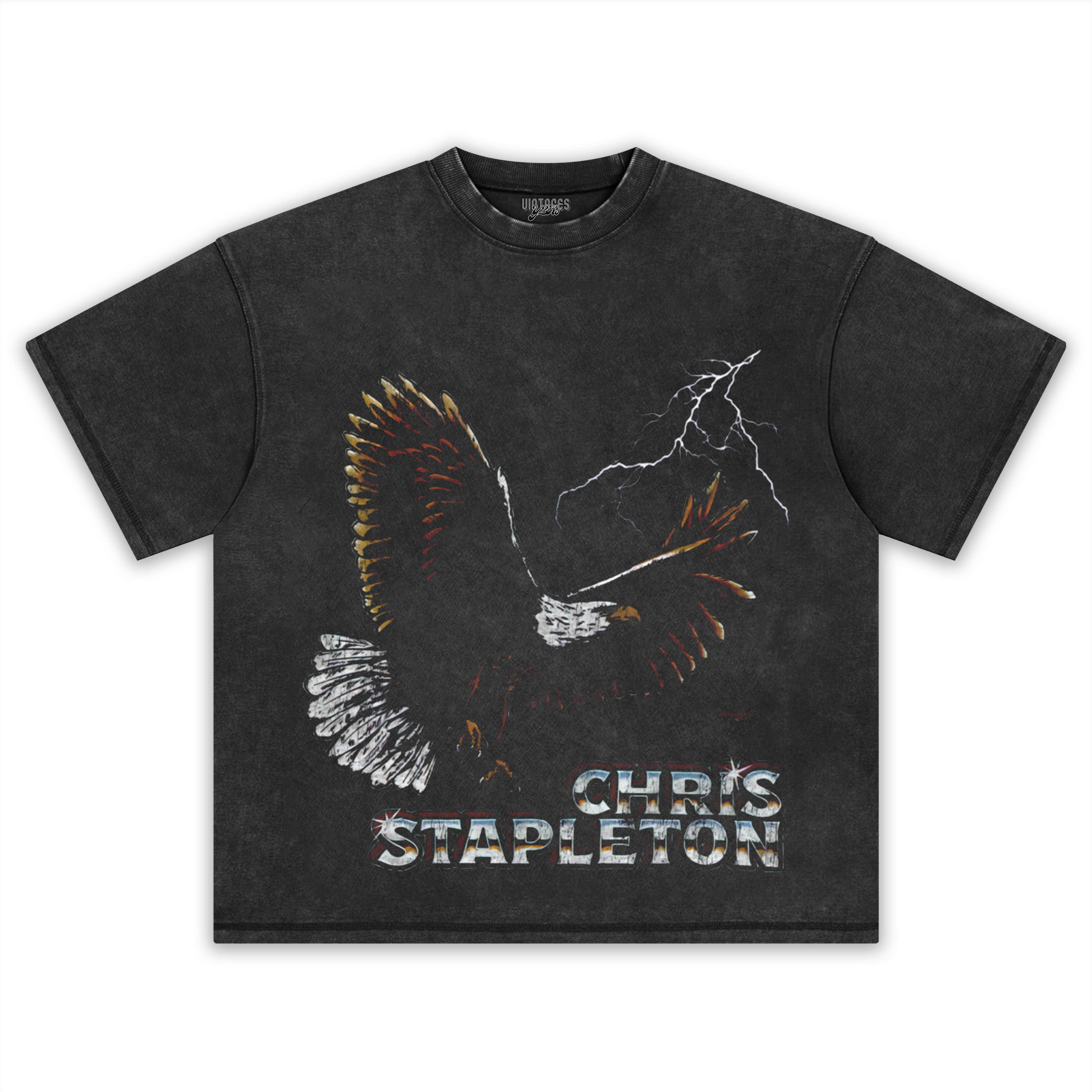 CHRIS STAPLETON VINTAGE PREMIUM EAGLE TEE & LS & HOODIE