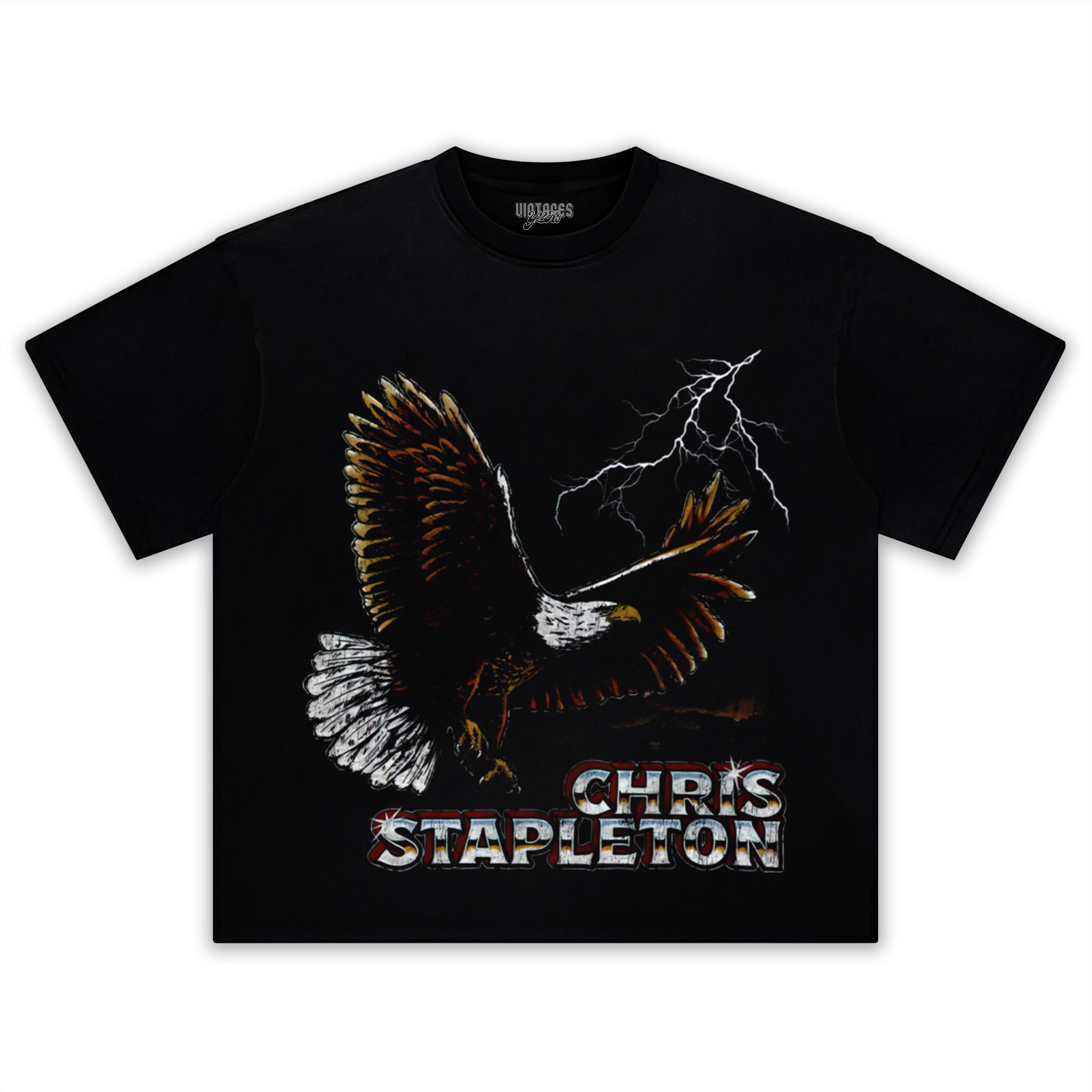 CHRIS STAPLETON VINTAGE PREMIUM EAGLE TEE & LS & HOODIE