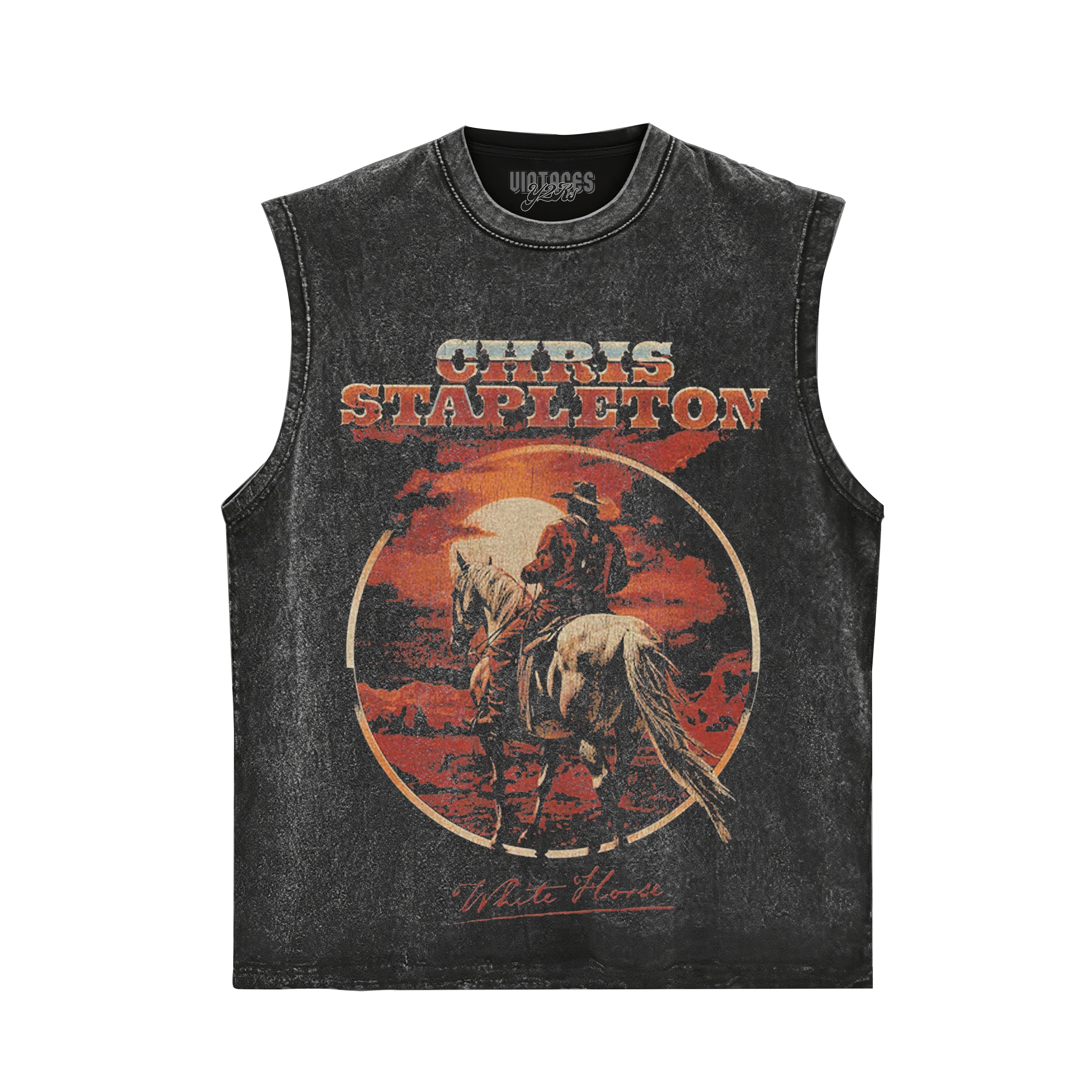 CHRIS STAPLETON WHITE HOUSE TANK TOP