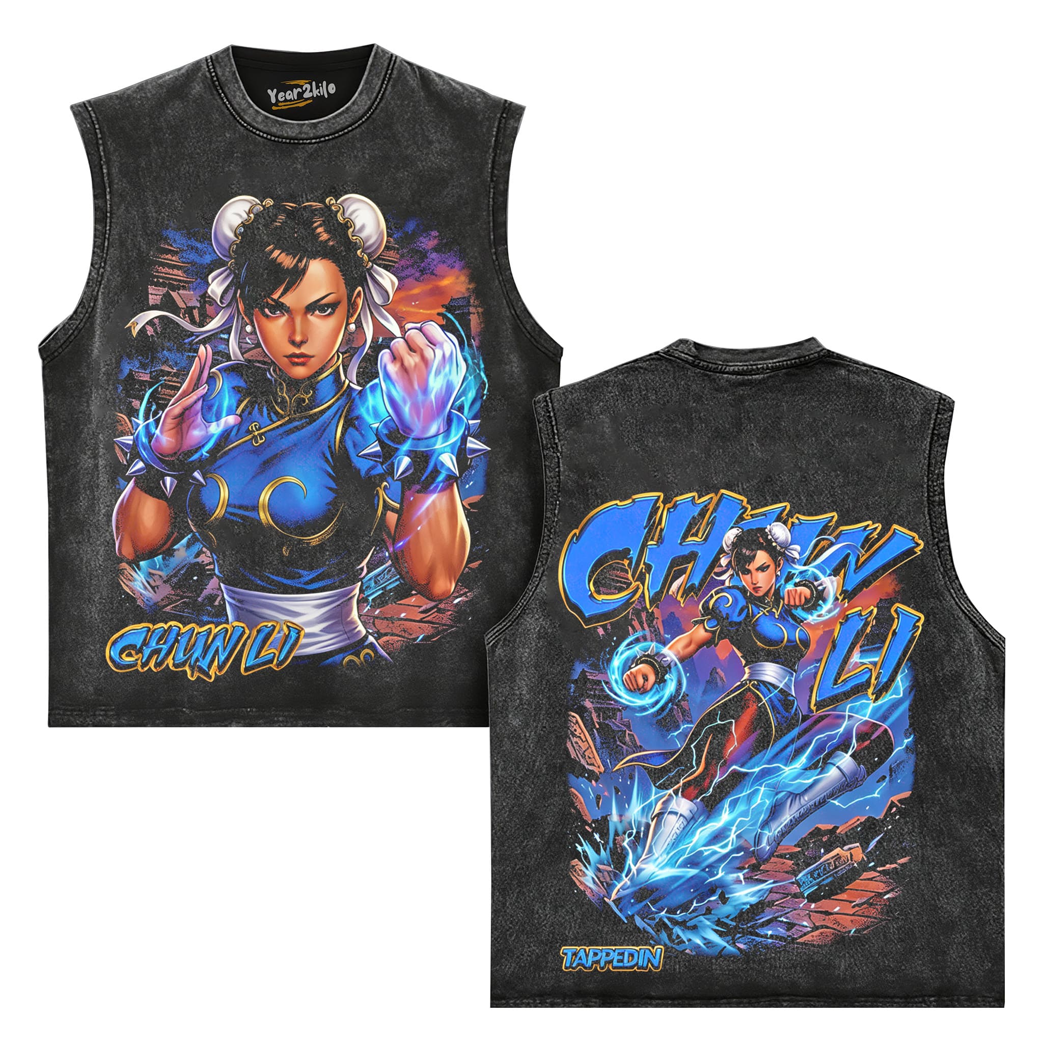 CHUN LI TANK TOP & TEE