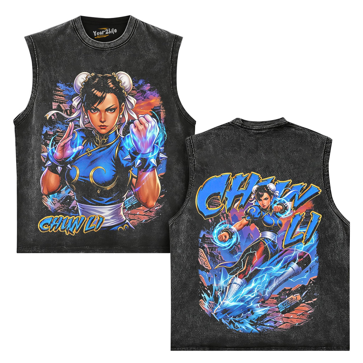 CHUN LI TANK TOP & TEE