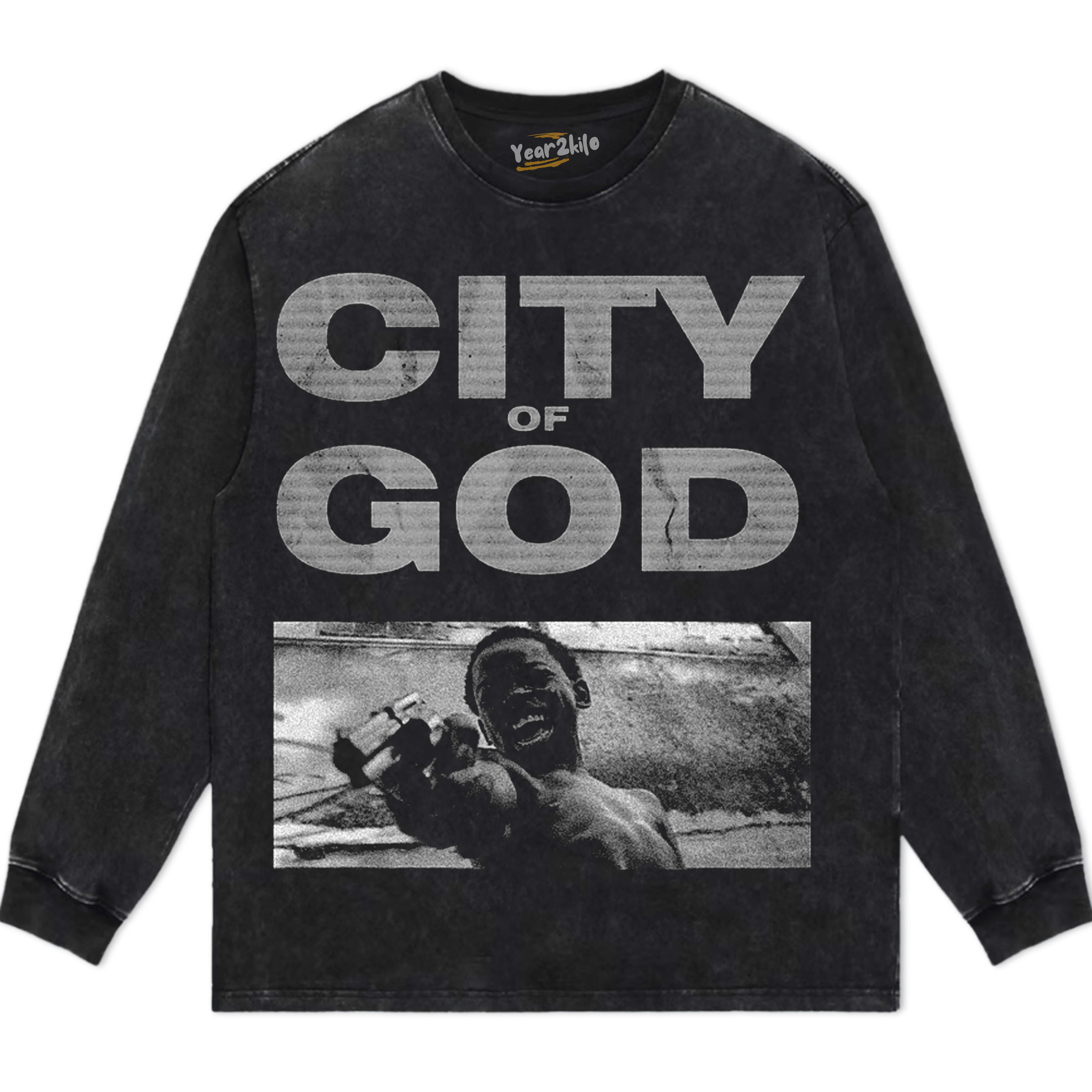 CITY OF GOD 2002 TEE & LS & HOODIE