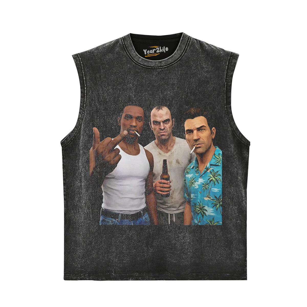 CJ & TREVOR & TOMMY VERCETTI TEE TANK TOP & TEE & LONG SLEEVE & LAYERED LS & HOODIE