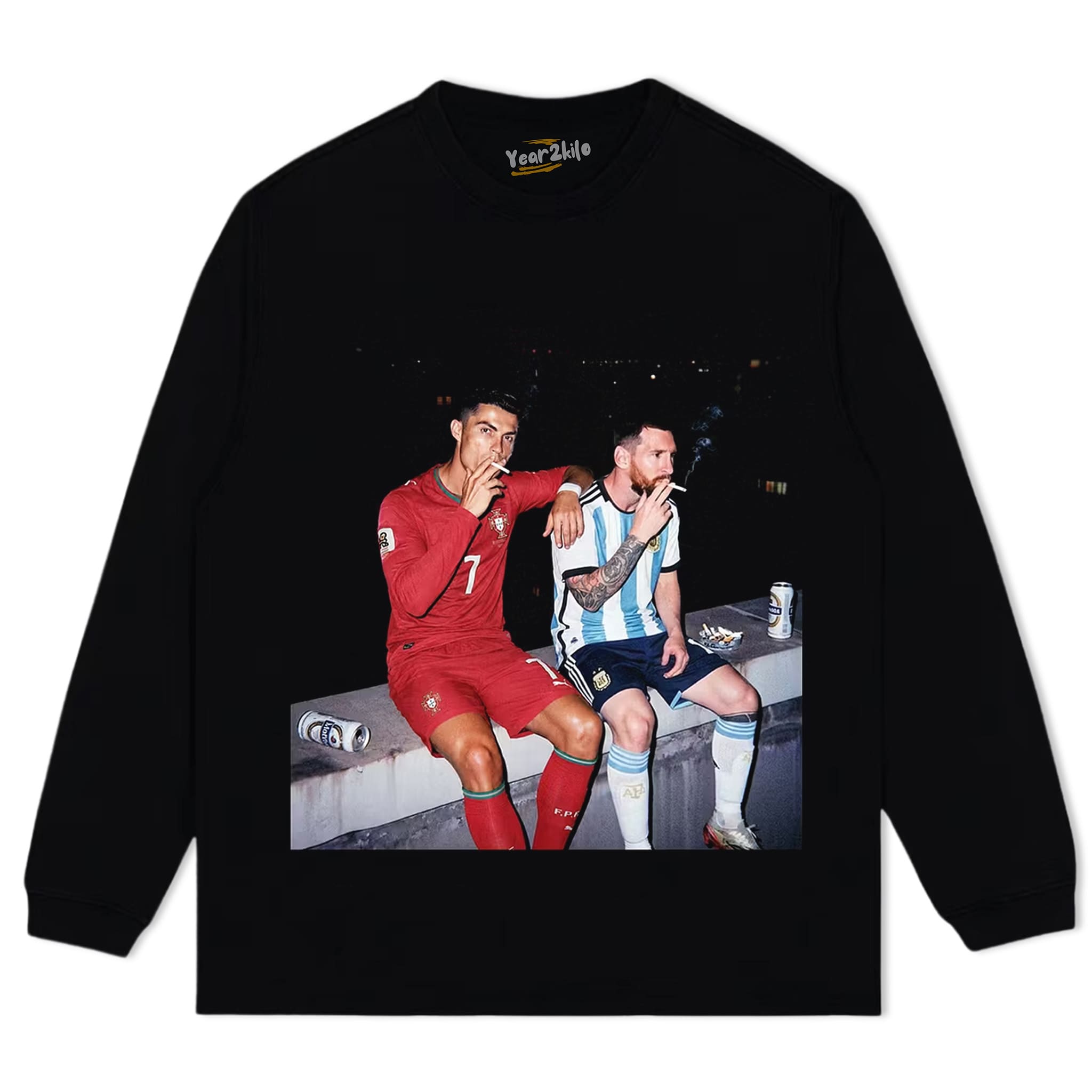 CLASSIC RETRO SOCCER TANK TOP & TEE & LONG SLEEVE & LAYERED LS & HOODIE