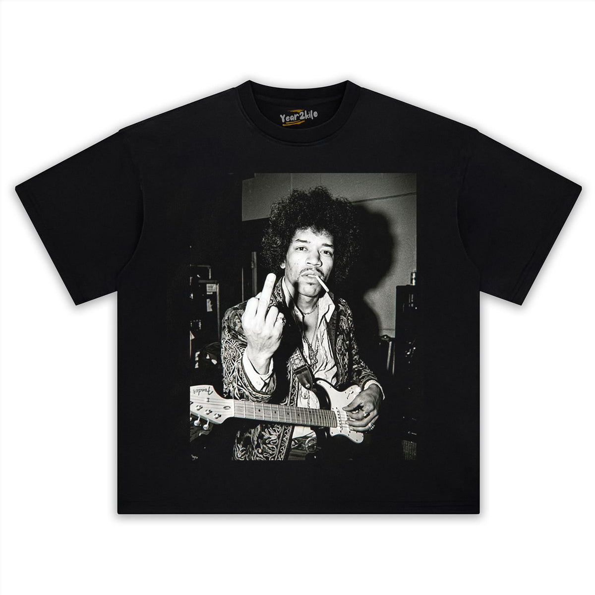 CLASSIC ROCK ICON JIMI HENDRIX GRAPHIC TANK TOP & TEE & LONG SLEEVE & LAYERED LS & HOODIE