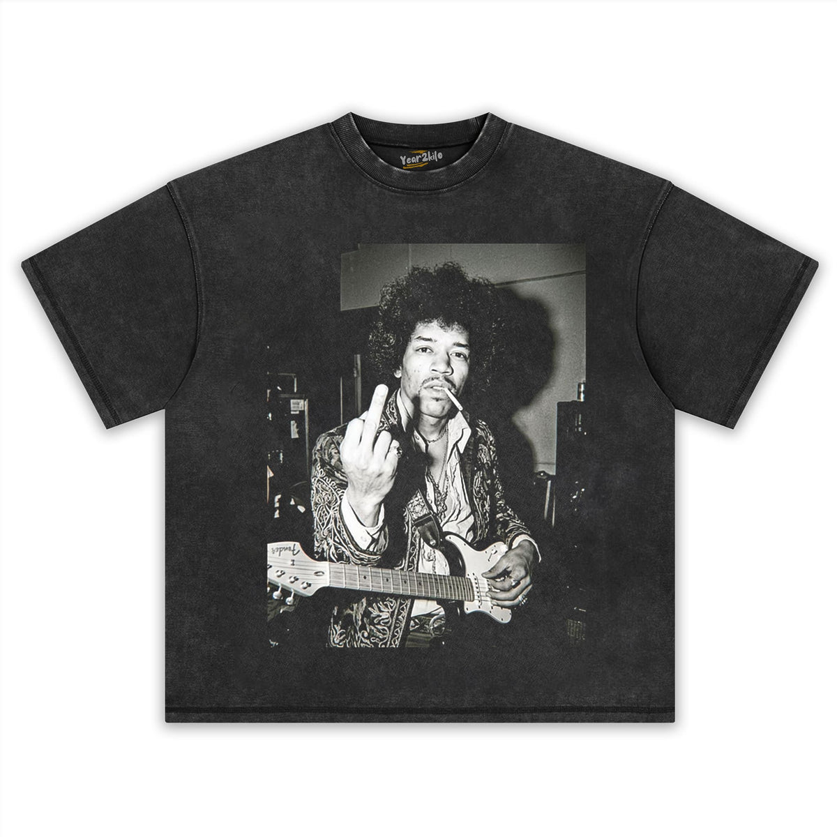 CLASSIC ROCK ICON JIMI HENDRIX GRAPHIC TANK TOP & TEE & LONG SLEEVE & LAYERED LS & HOODIE