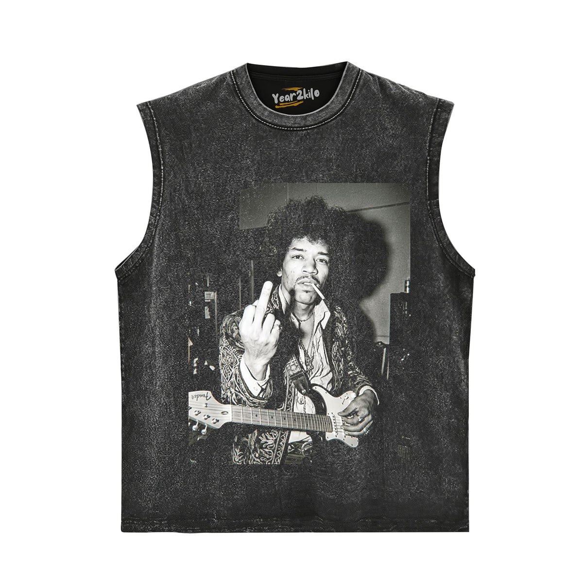 CLASSIC ROCK ICON JIMI HENDRIX GRAPHIC TANK TOP & TEE & LONG SLEEVE & LAYERED LS & HOODIE