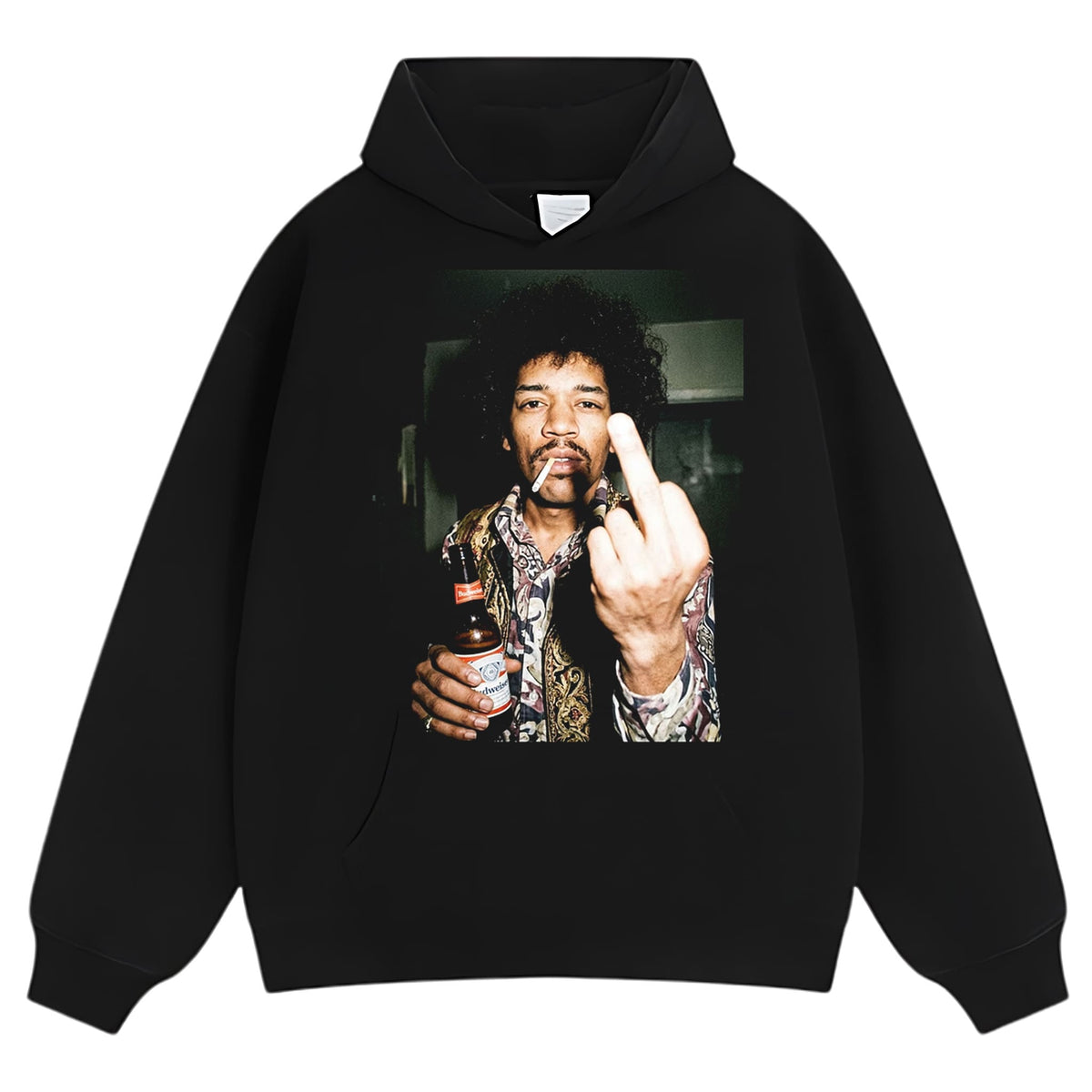CLASSIC ROCK ICON JIMI HENDRIX GRAPHIC V2 TANK TOP & TEE & LONG SLEEVE & LAYERED LS & HOODIE