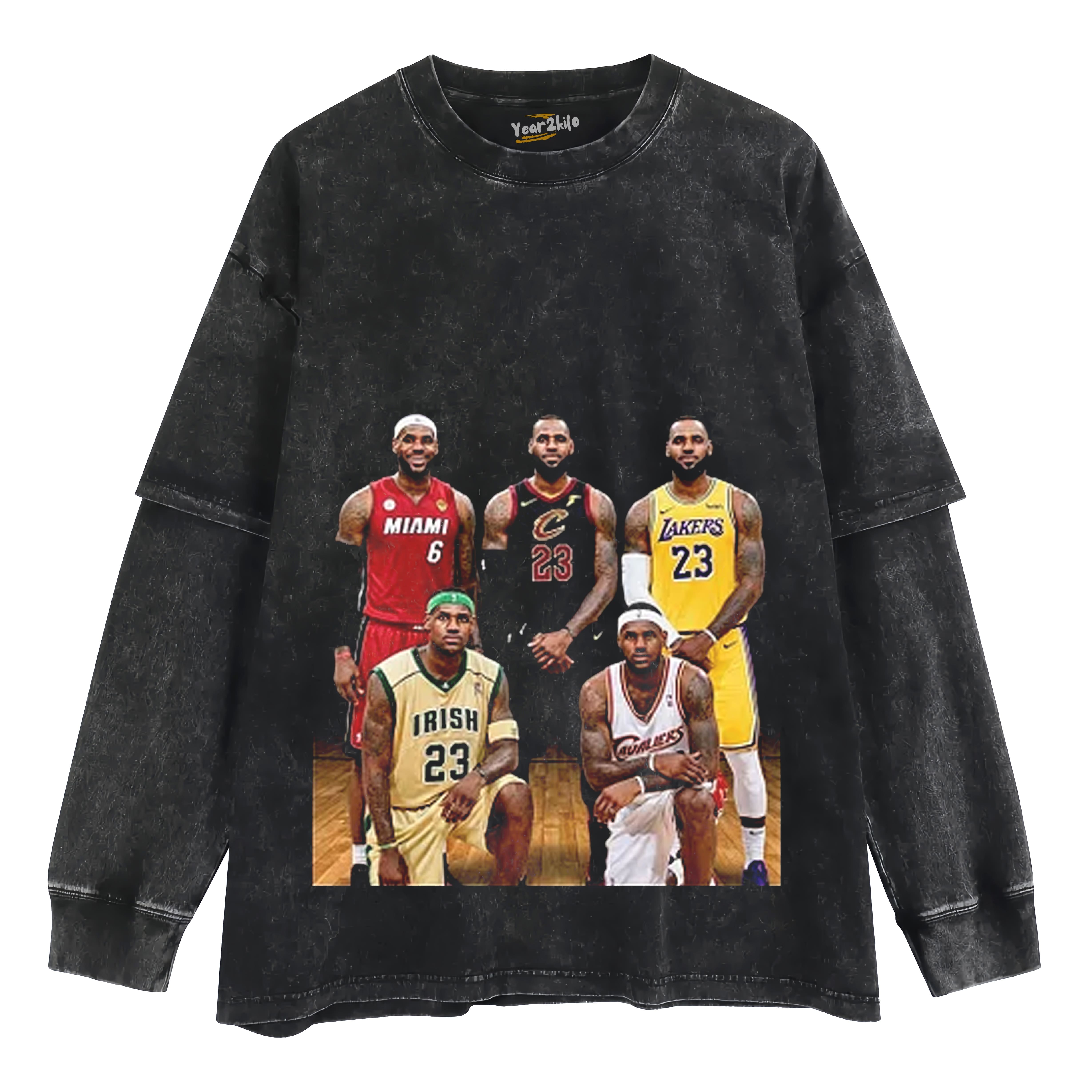 CLASSIC LEBRON JAMES V2 TANK TOP & TEE & LONG SLEEVE & LAYERED LS & HOODIE