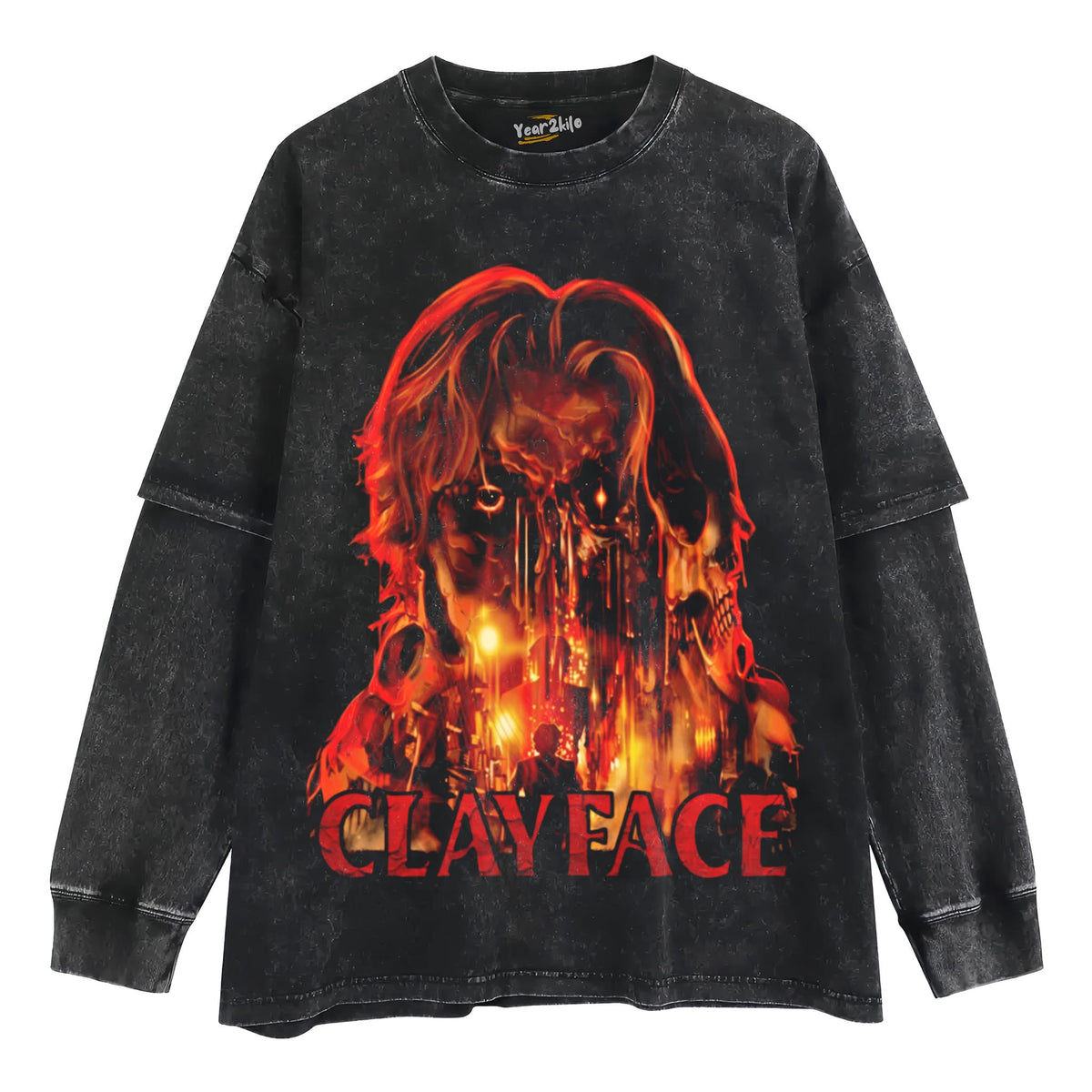 CLAYFACE MONSTER UNLEASHED TANK TOP & TEE & LONG SLEEVE & LAYERED LS & HOODIE