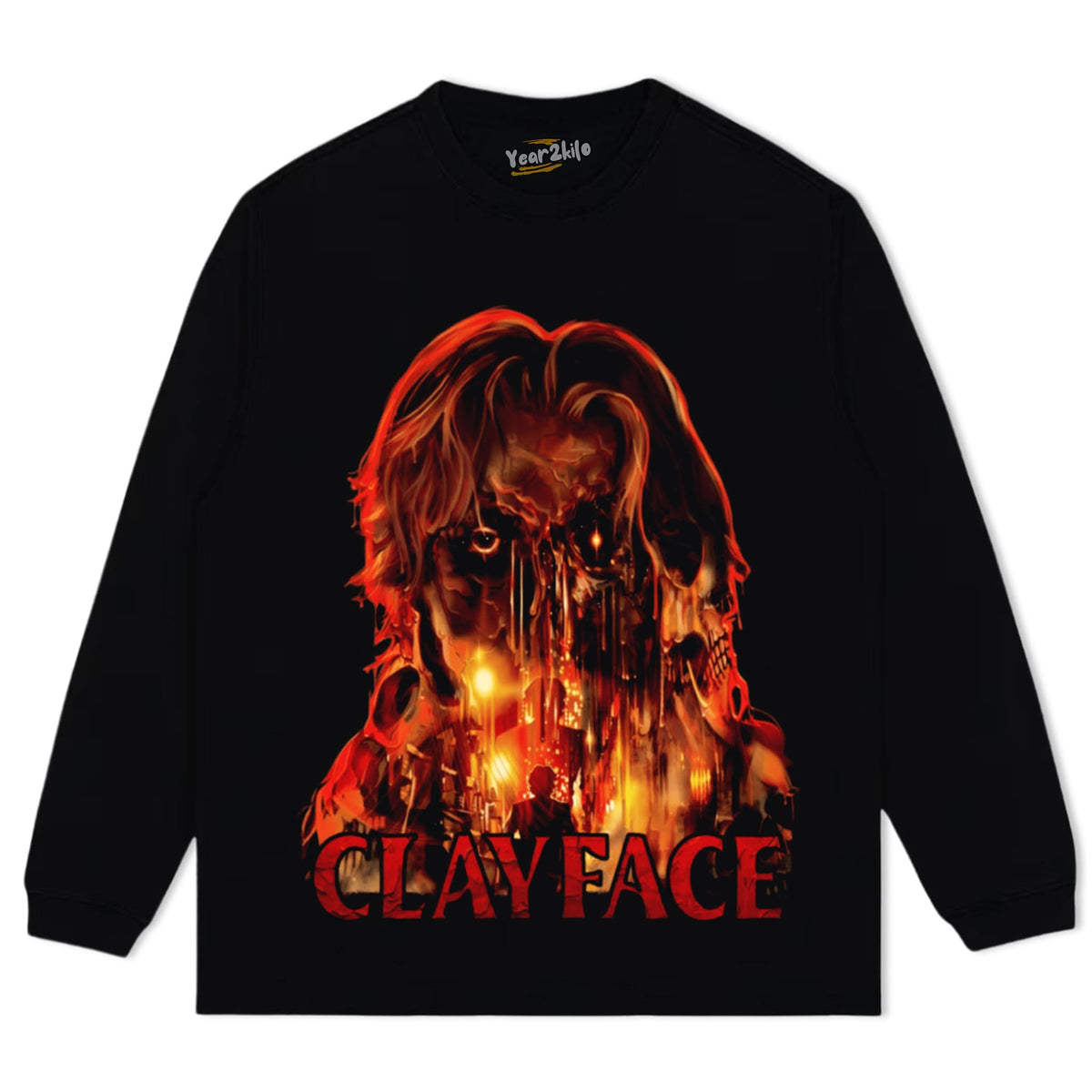 CLAYFACE MONSTER UNLEASHED TANK TOP & TEE & LONG SLEEVE & LAYERED LS & HOODIE