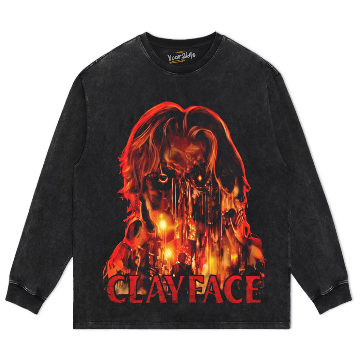 CLAYFACE MONSTER UNLEASHED TANK TOP & TEE & LONG SLEEVE & LAYERED LS & HOODIE