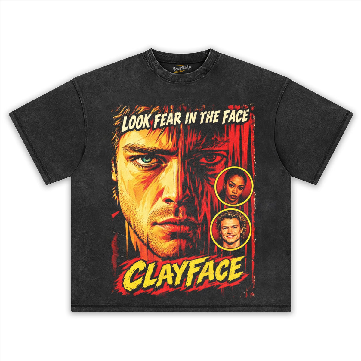 CLAYFACE V3 TANK TOP & TEE & LONG SLEEVE & LAYERED LS & HOODIE