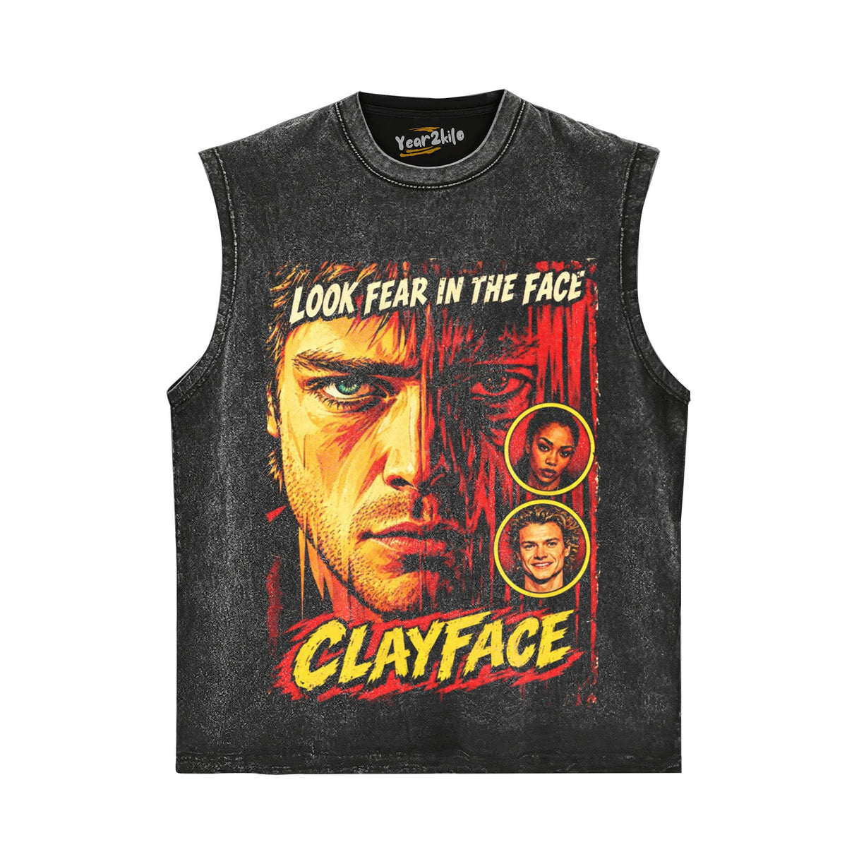 CLAYFACE V3 TANK TOP & TEE & LONG SLEEVE & LAYERED LS & HOODIE