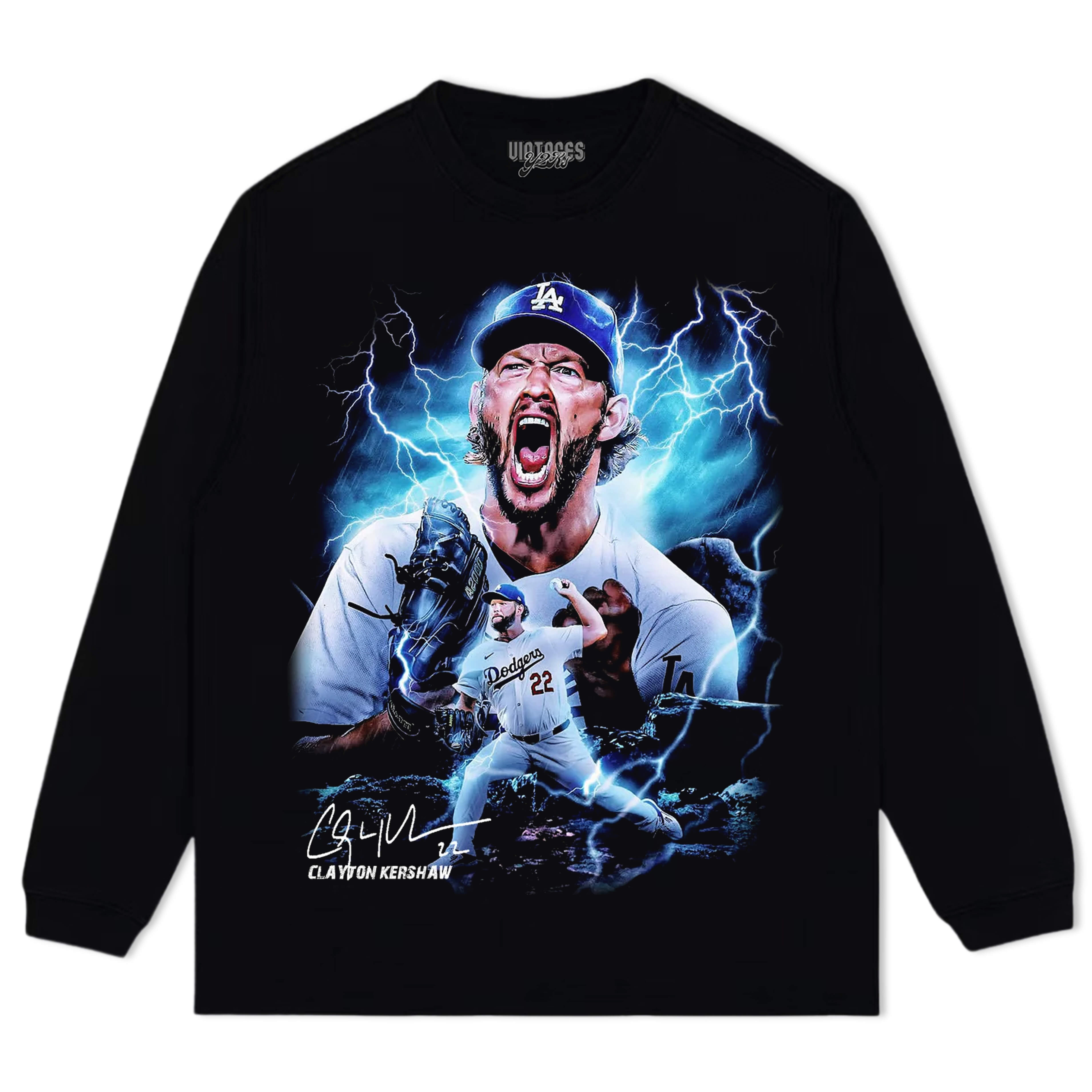 CLAYTON KERSHAW TEE & LS & HOODIE