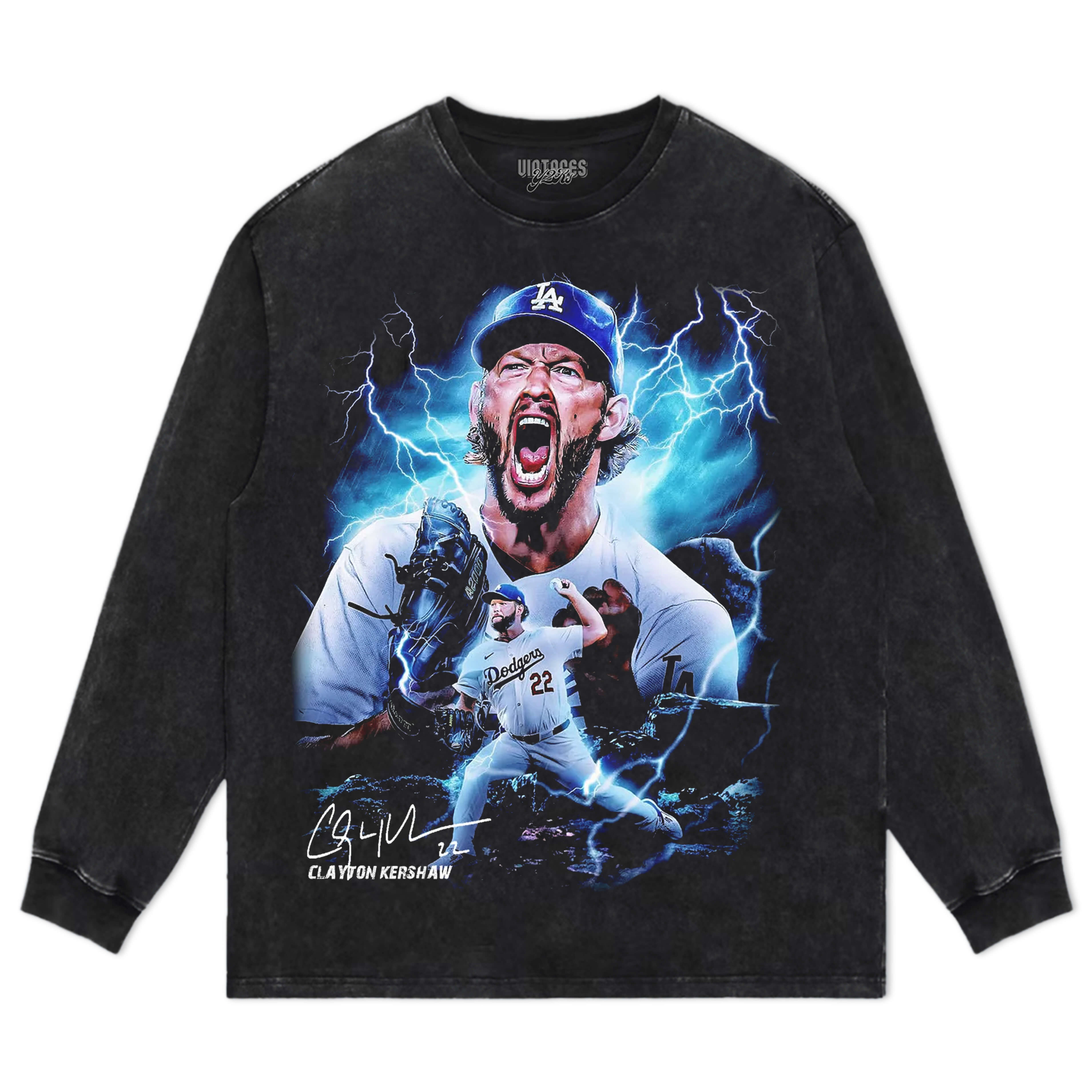 CLAYTON KERSHAW TEE & LS & HOODIE