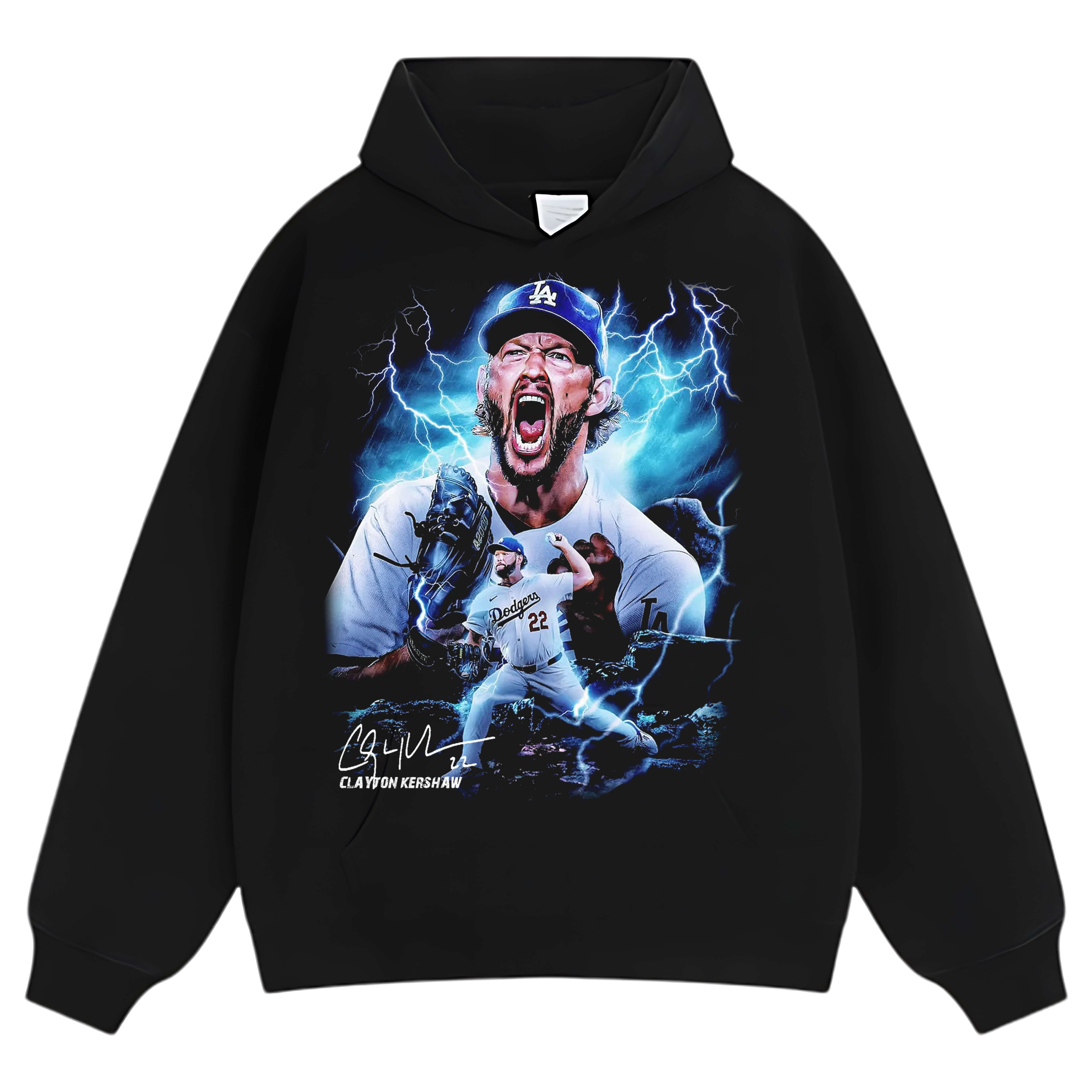 CLAYTON KERSHAW TEE & LS & HOODIE