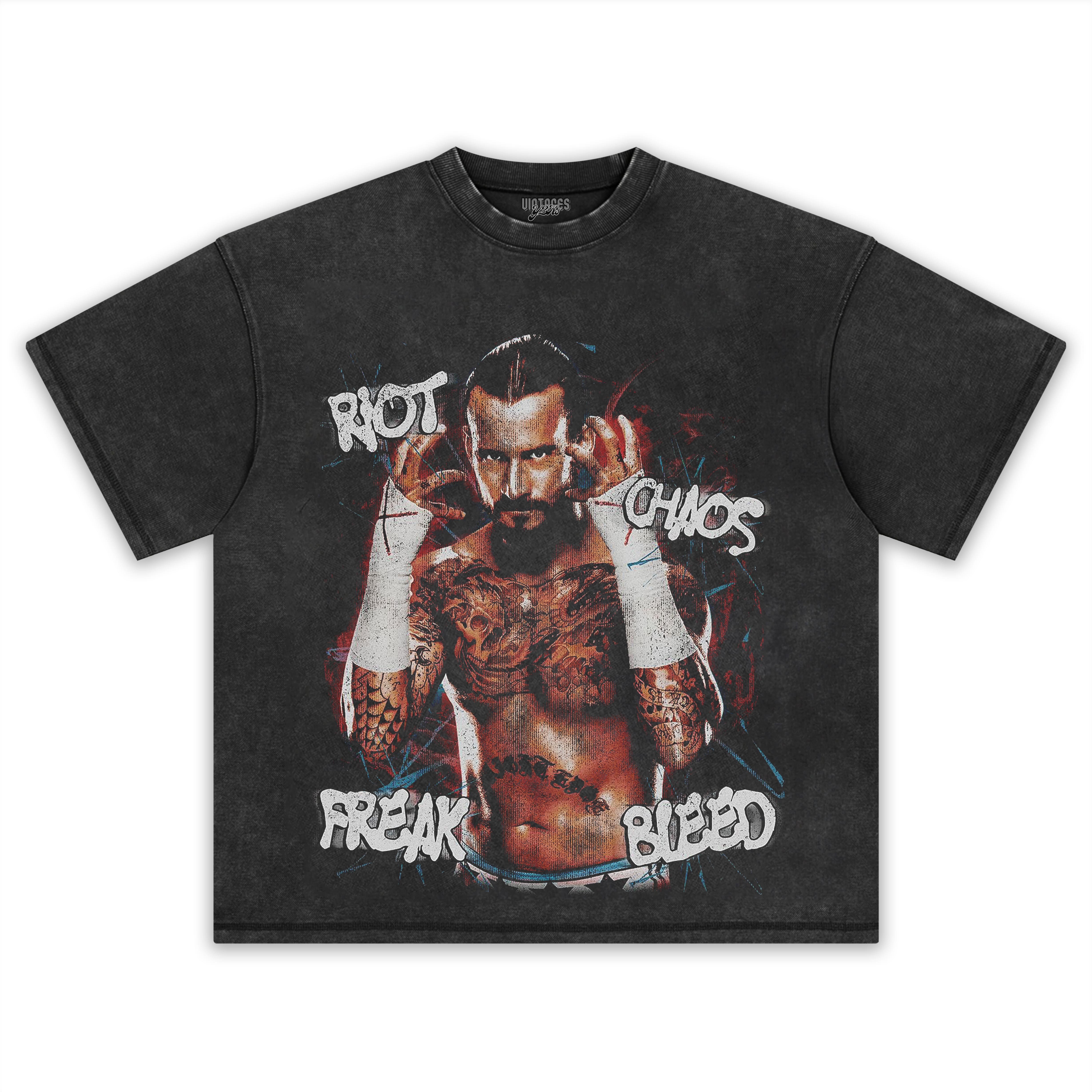 CM PUNK TEE & LS & HOODIE