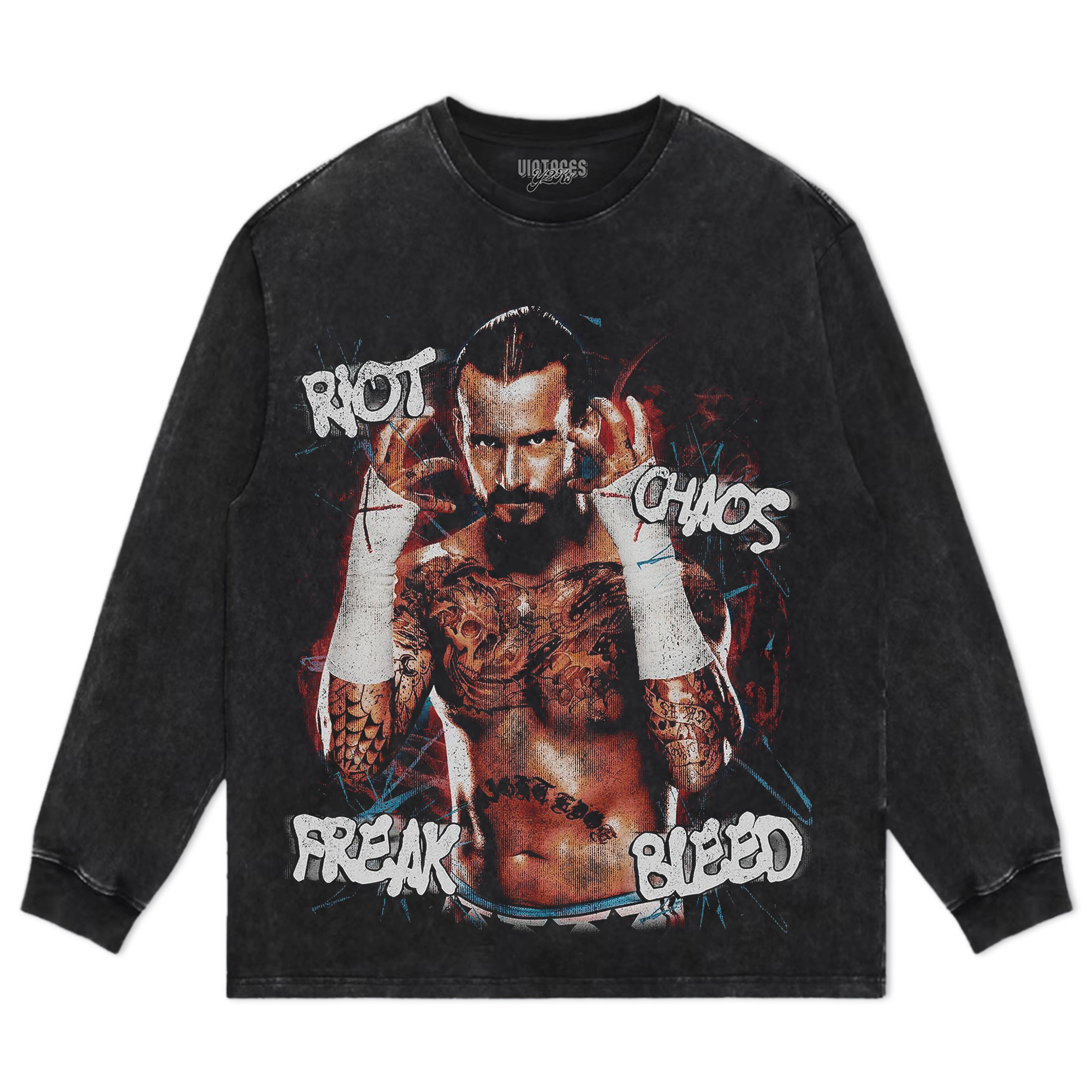 CM PUNK TEE & LS & HOODIE