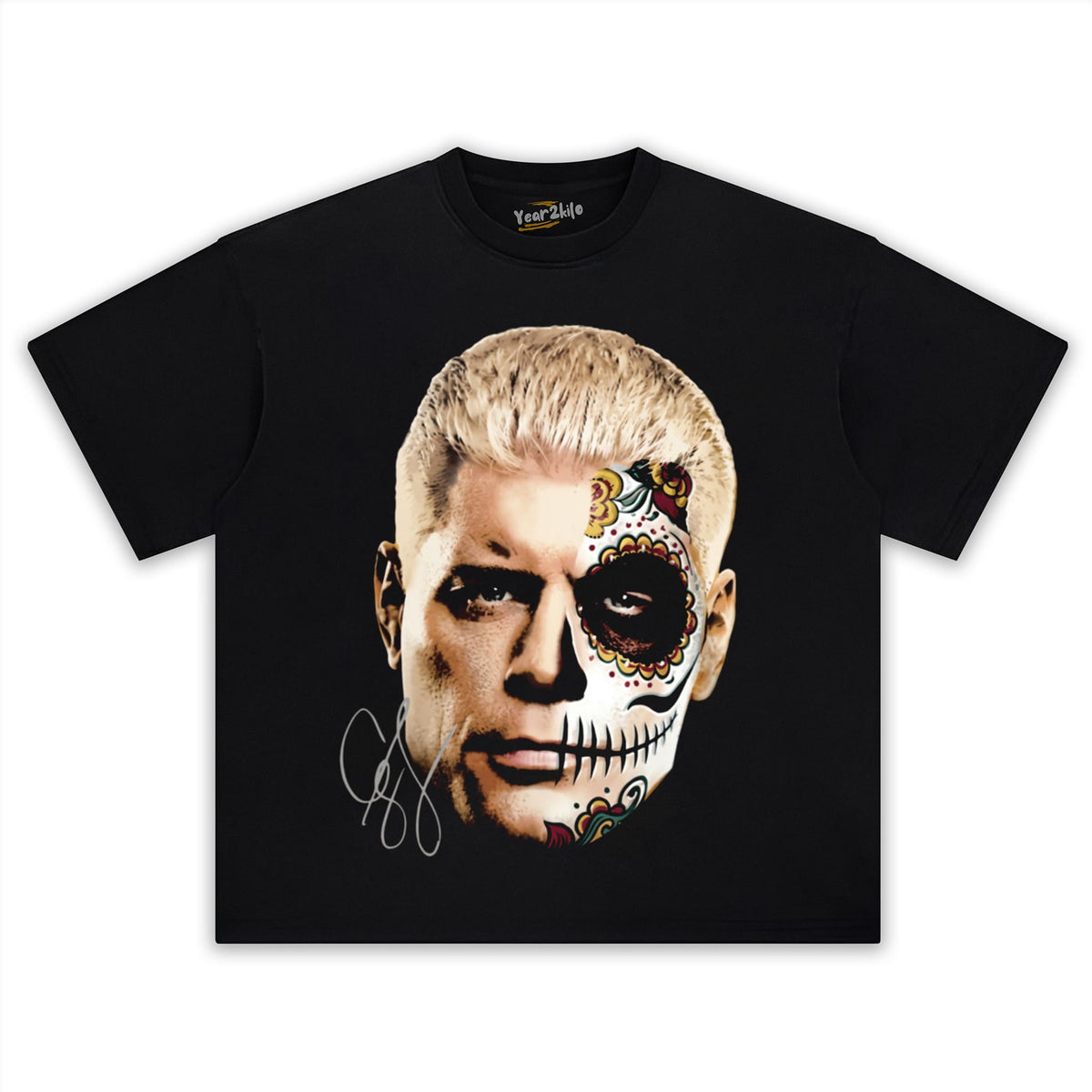 CODY RHODES - DIA DE MUERTOS TANK TOP & TEE & LONG SLEEVE & LAYERED LS & HOODIE