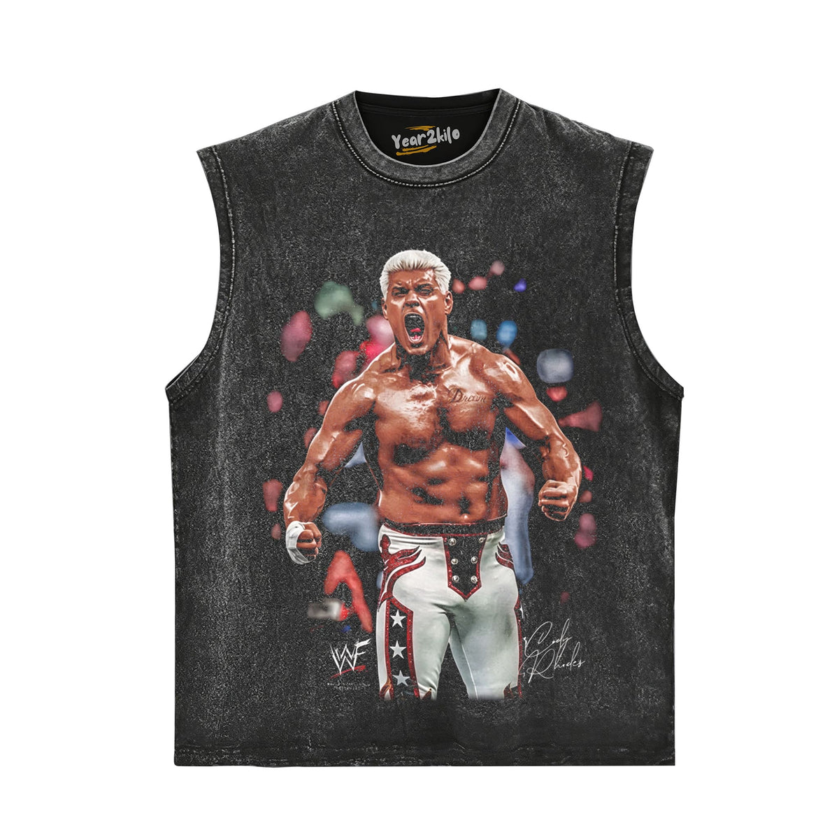 CODY RHODES SIGNATURE TANK TOP & TEE & LONG SLEEVE & LAYERED LS & HOODIE