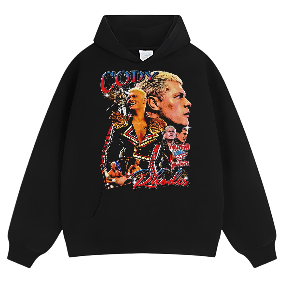 CODY RHODES VINTAGE COLLAGE TANK TOP & TEE & LONG SLEEVE & LAYERED LS & HOODIE