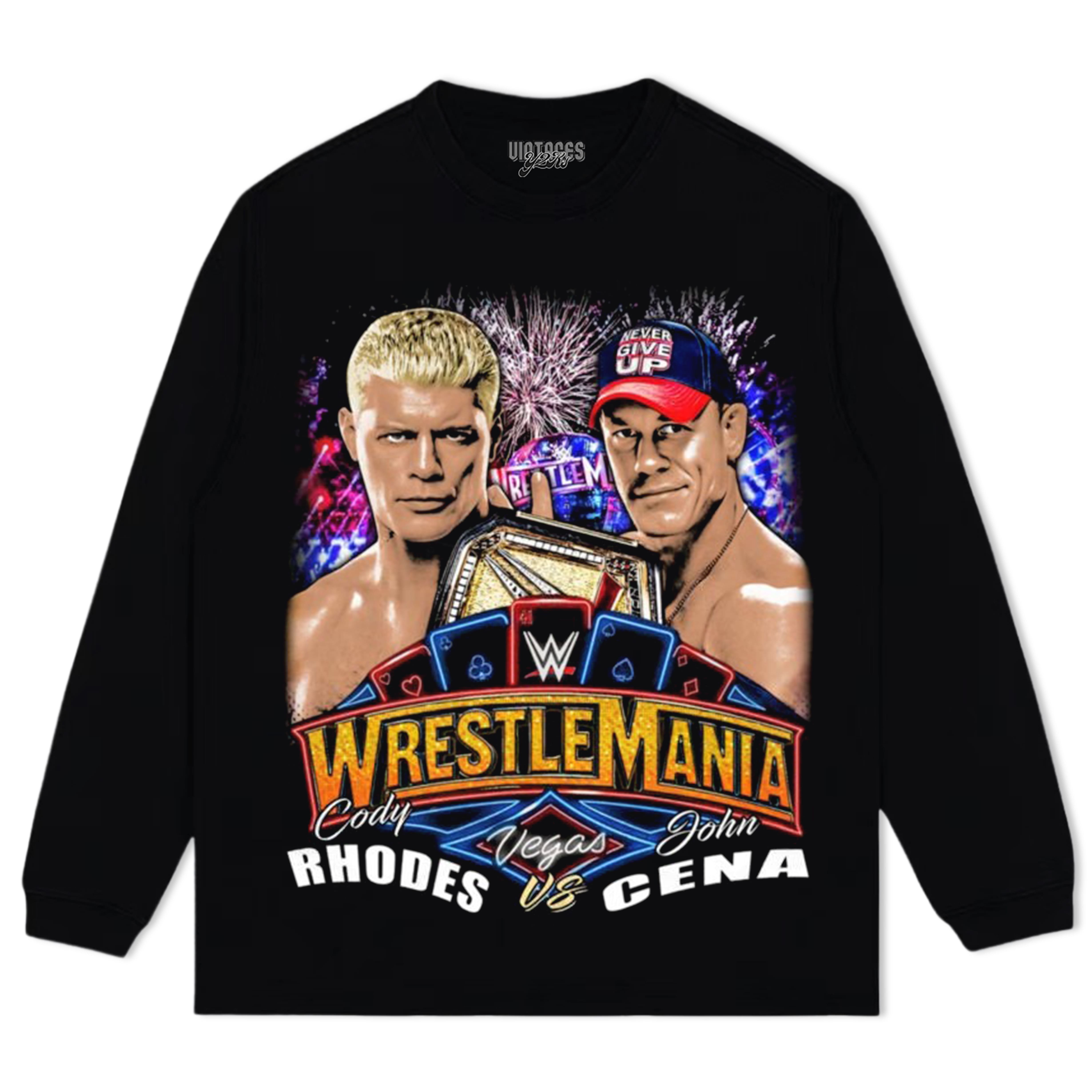 CODY RHODES VS JOHN CENA WRESTLEMANIA 41 TEE & LS & HOODIE