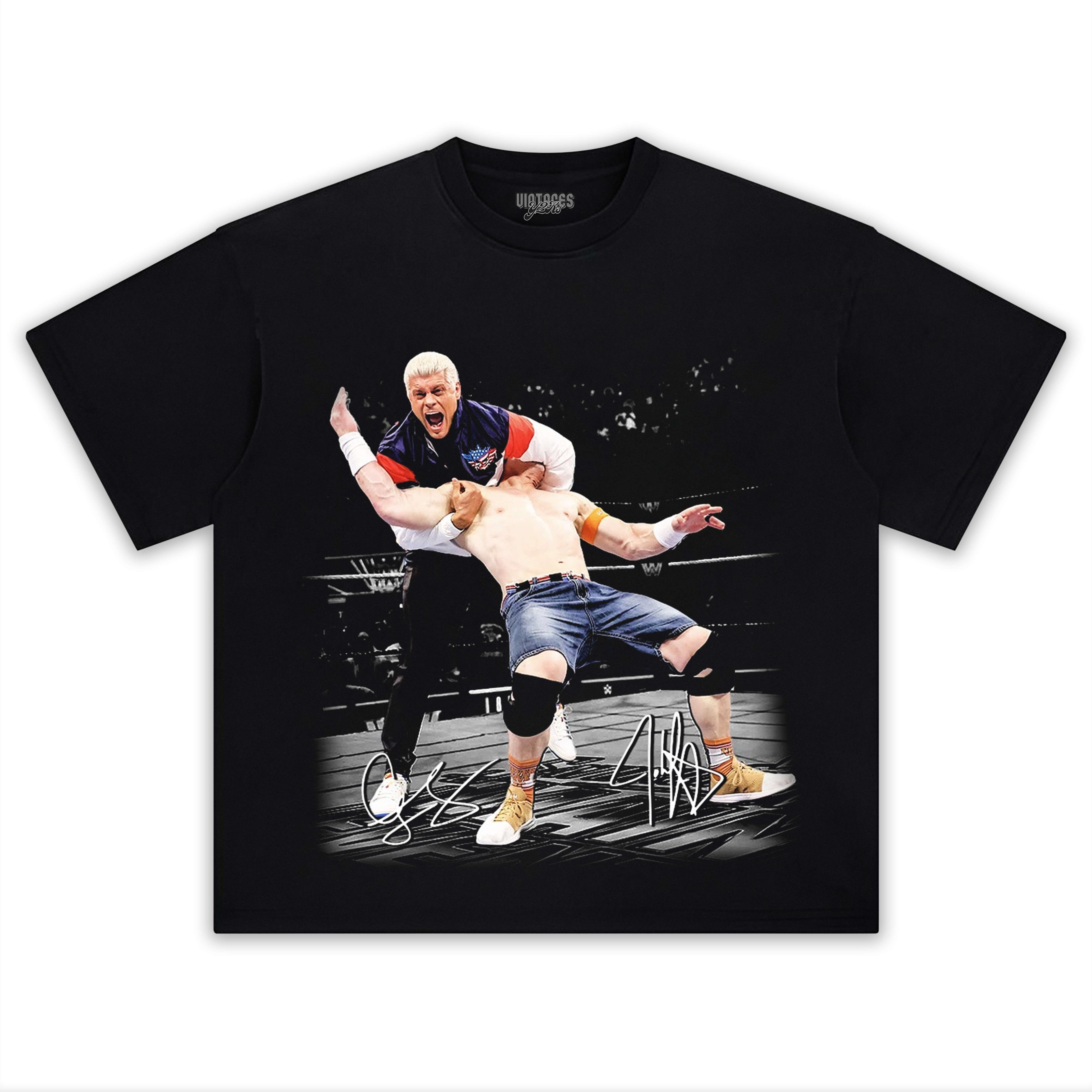 CODY RHODES & JOHN CENA TEE