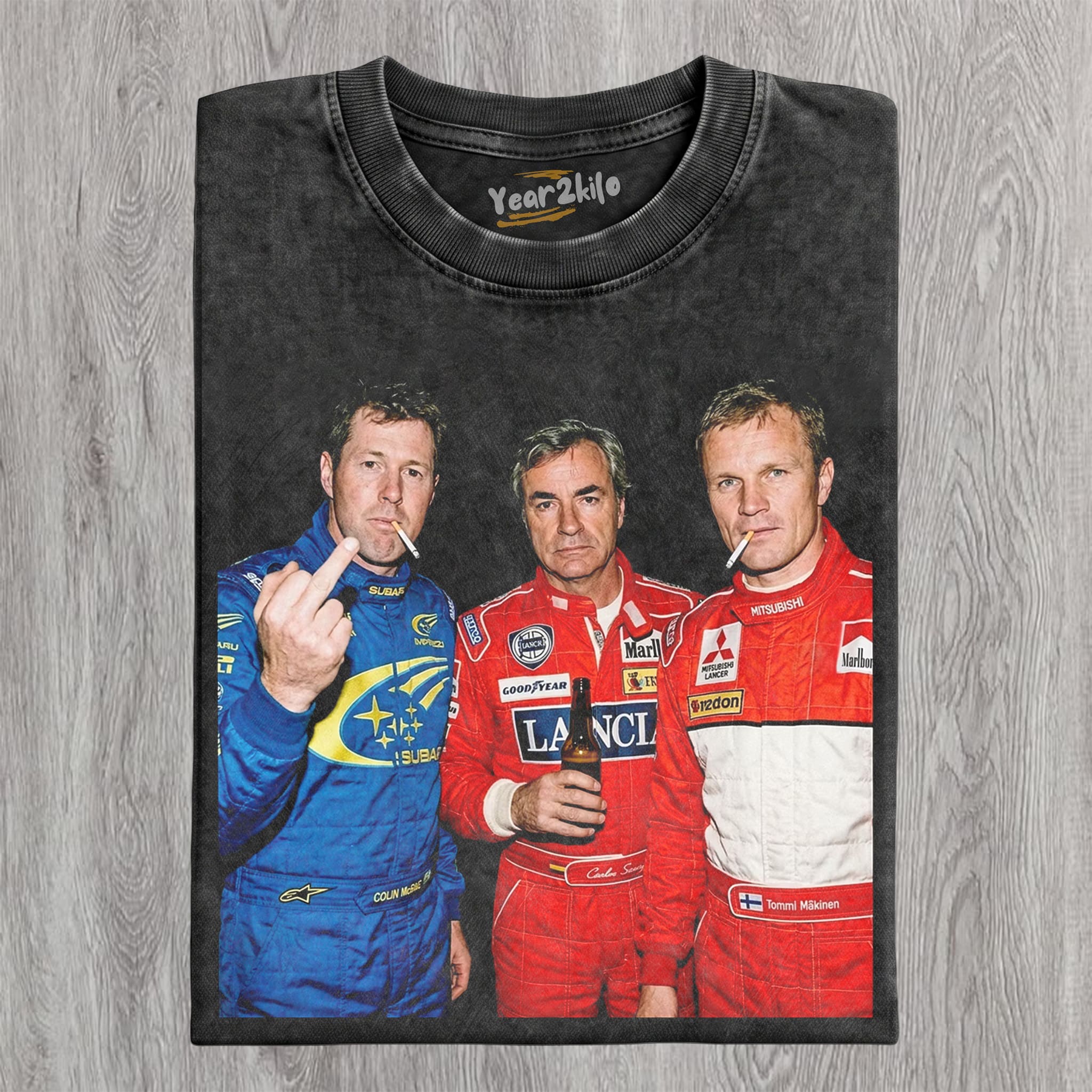 COLIN MCRAE & CARLOS SAINZ SR & TOMMI MÄKINEN 丨WRC TANK TOP & TEE & LONG SLEEVE & LAYERED LS & HOODIE