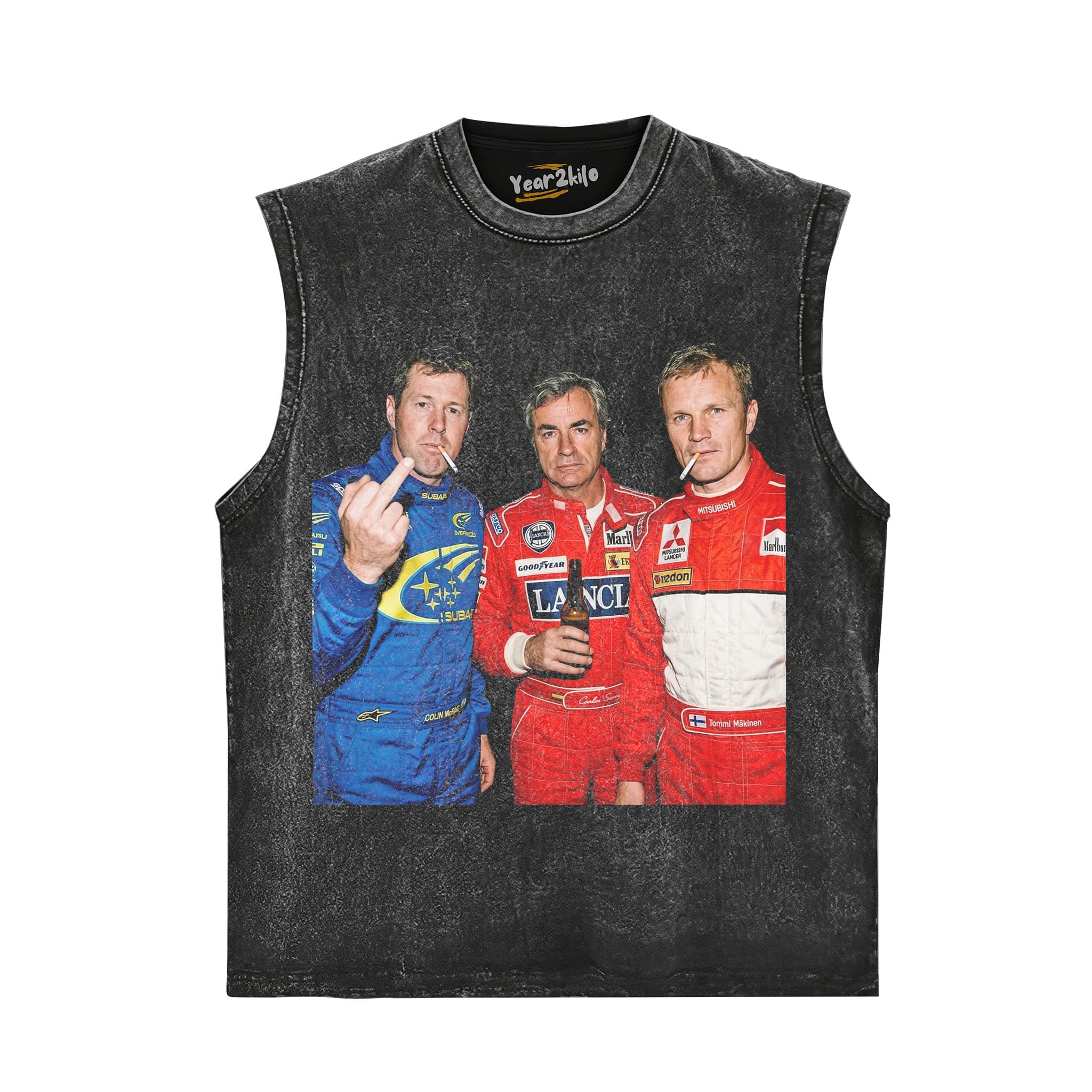 COLIN MCRAE & CARLOS SAINZ SR & TOMMI MÄKINEN 丨WRC TANK TOP & TEE & LONG SLEEVE & LAYERED LS & HOODIE