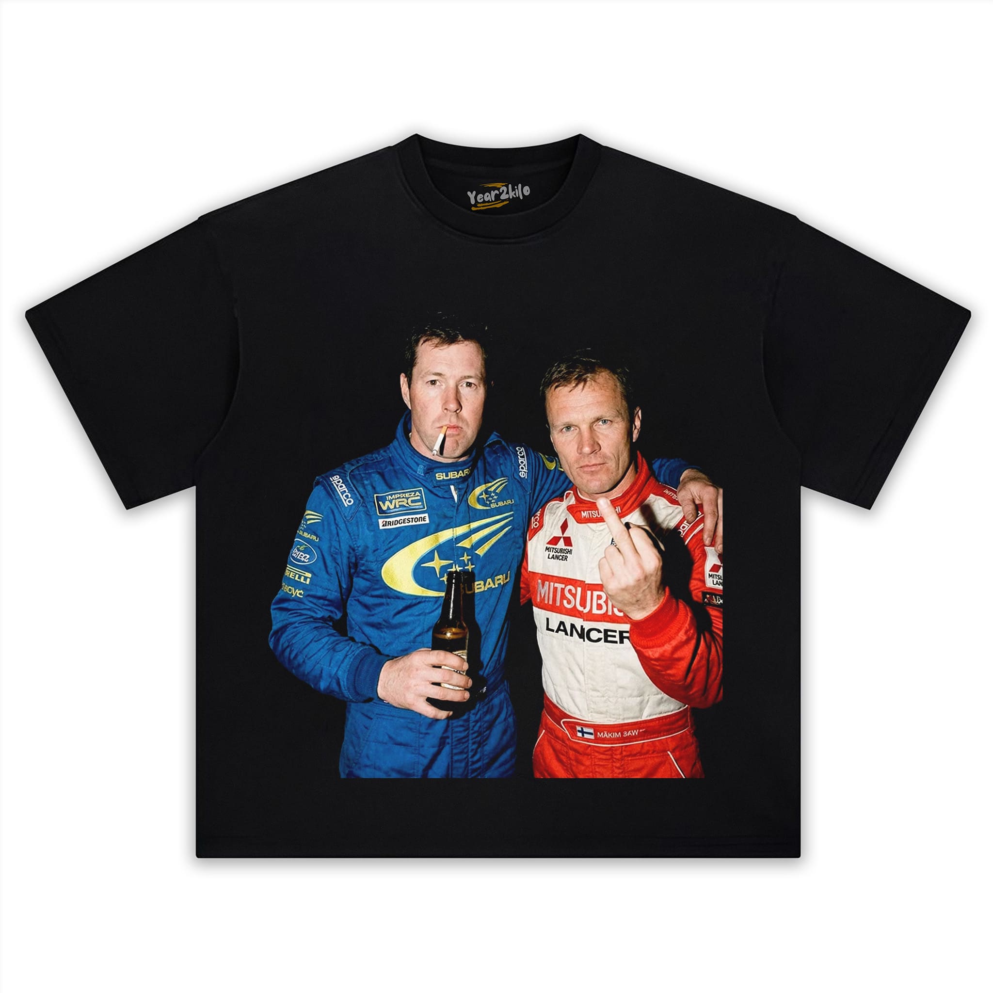 COLIN MCRAE & TOMMI MÄKINEN丨WRC TANK TOP & TEE & LONG SLEEVE & LAYERED LS & HOODIE