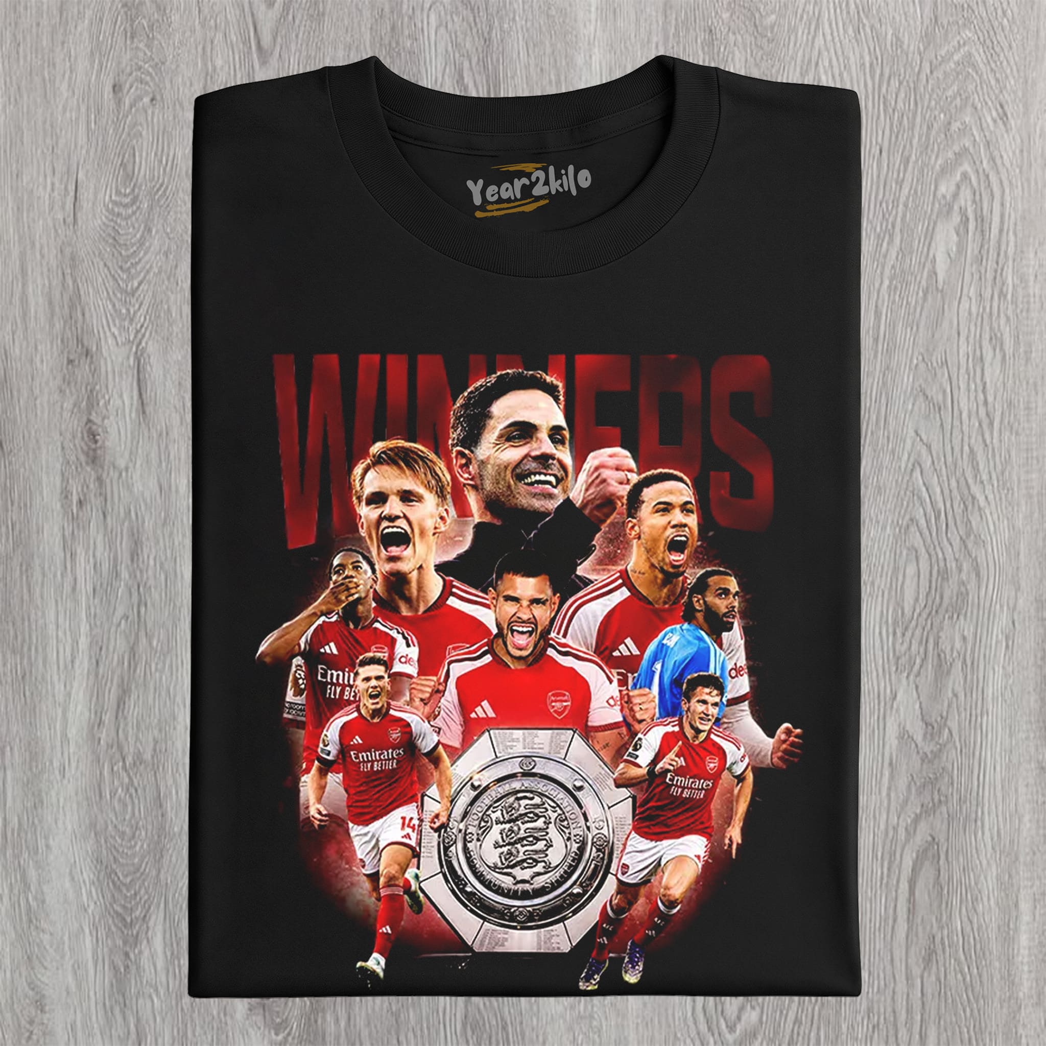 COMMUNITY SHIELD ARSENAL CHAMPION TANK TOP & TEE & LONG SLEEVE & LAYERED LS & HOODIE
