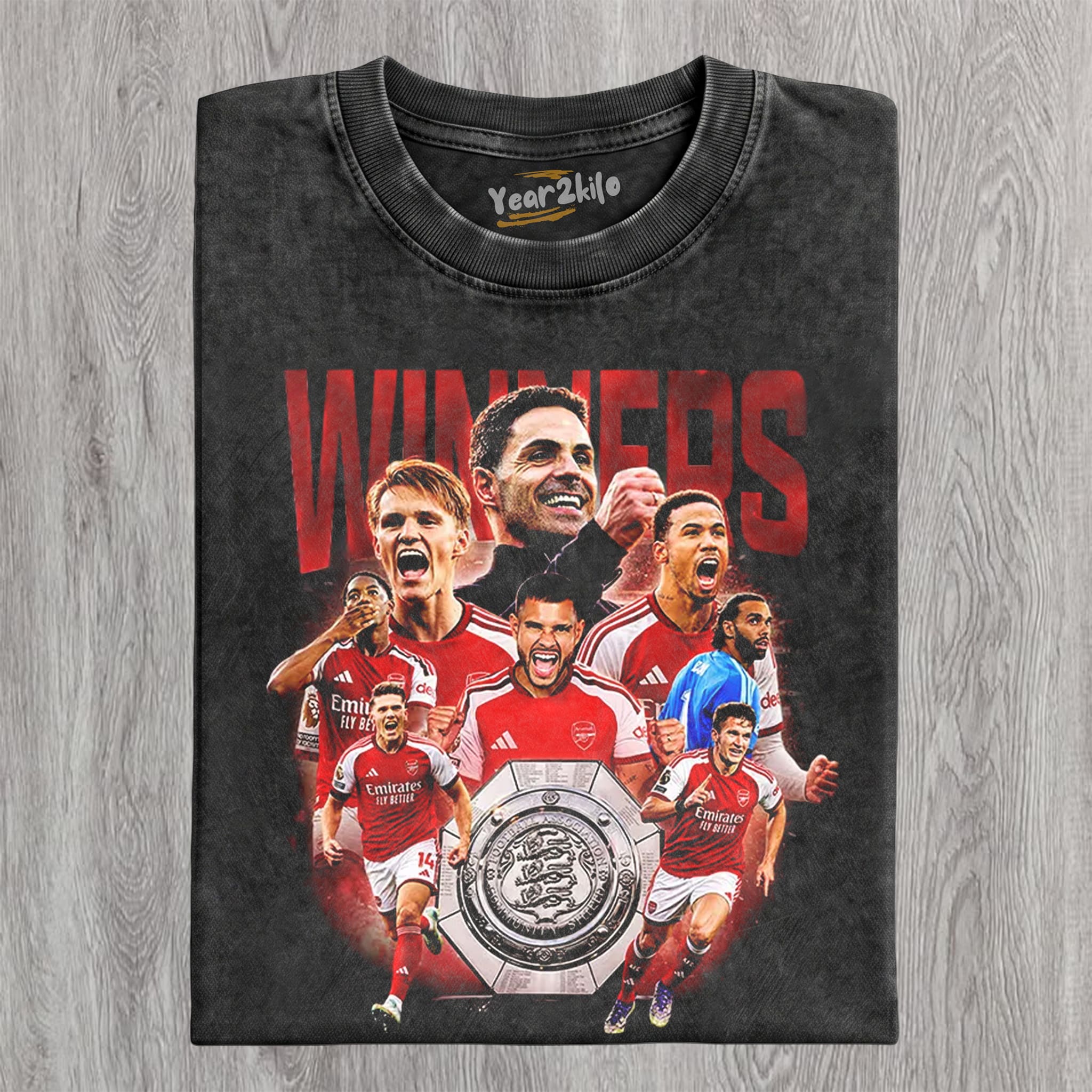 COMMUNITY SHIELD ARSENAL CHAMPION TANK TOP & TEE & LONG SLEEVE & LAYERED LS & HOODIE