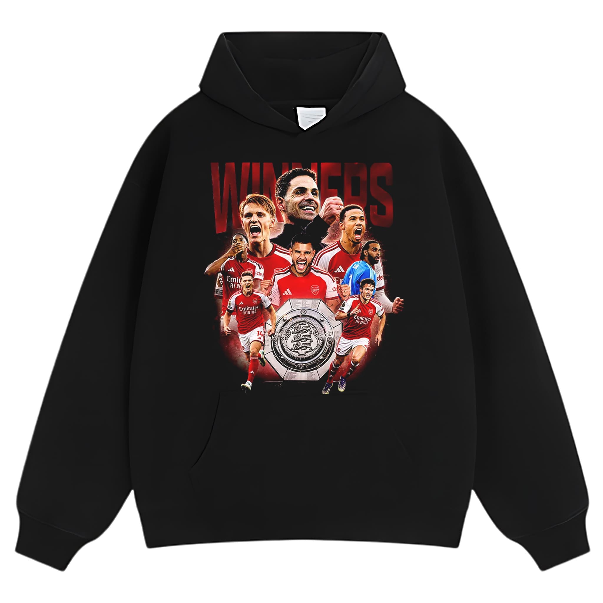 COMMUNITY SHIELD ARSENAL CHAMPION TANK TOP & TEE & LONG SLEEVE & LAYERED LS & HOODIE