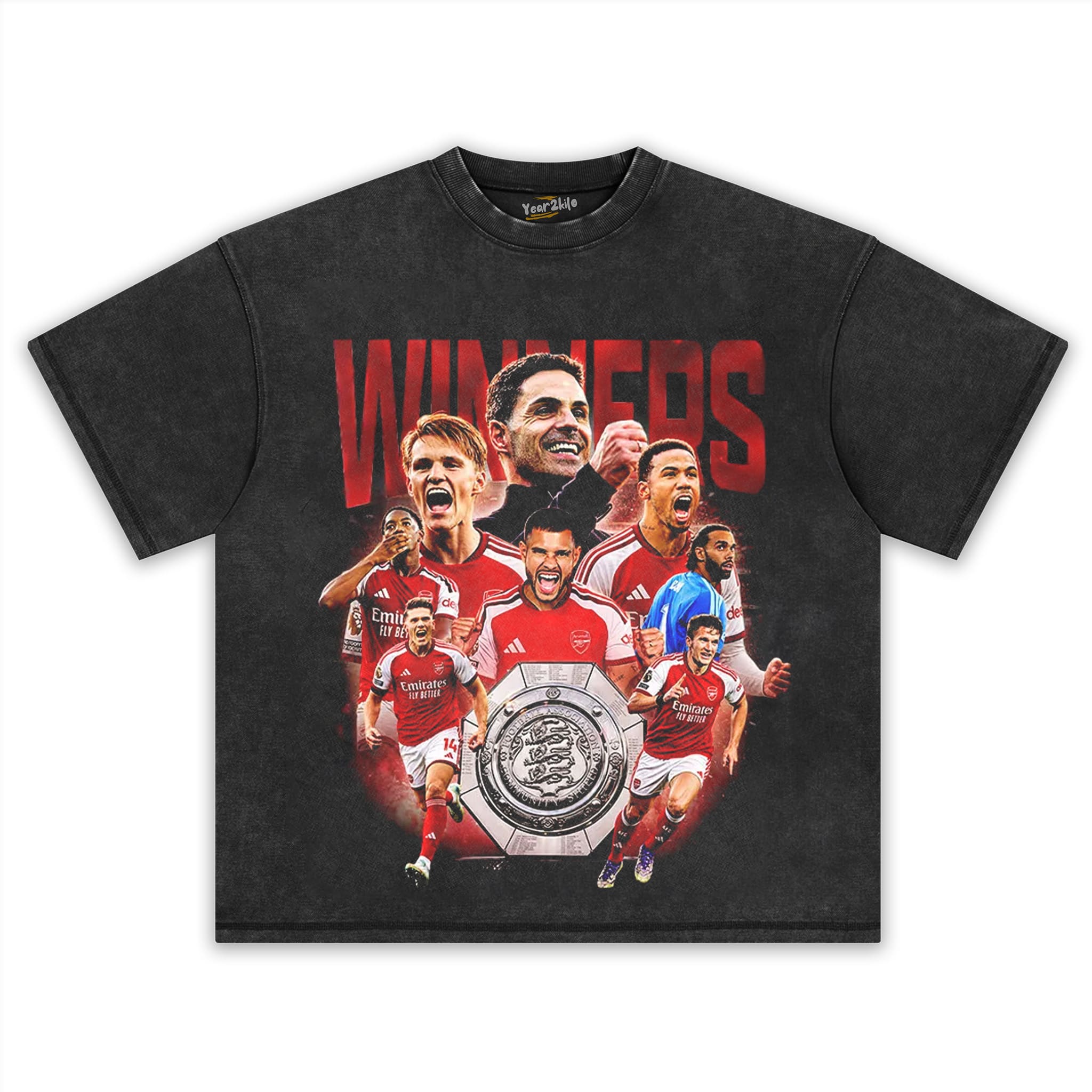 COMMUNITY SHIELD ARSENAL CHAMPION TANK TOP & TEE & LONG SLEEVE & LAYERED LS & HOODIE