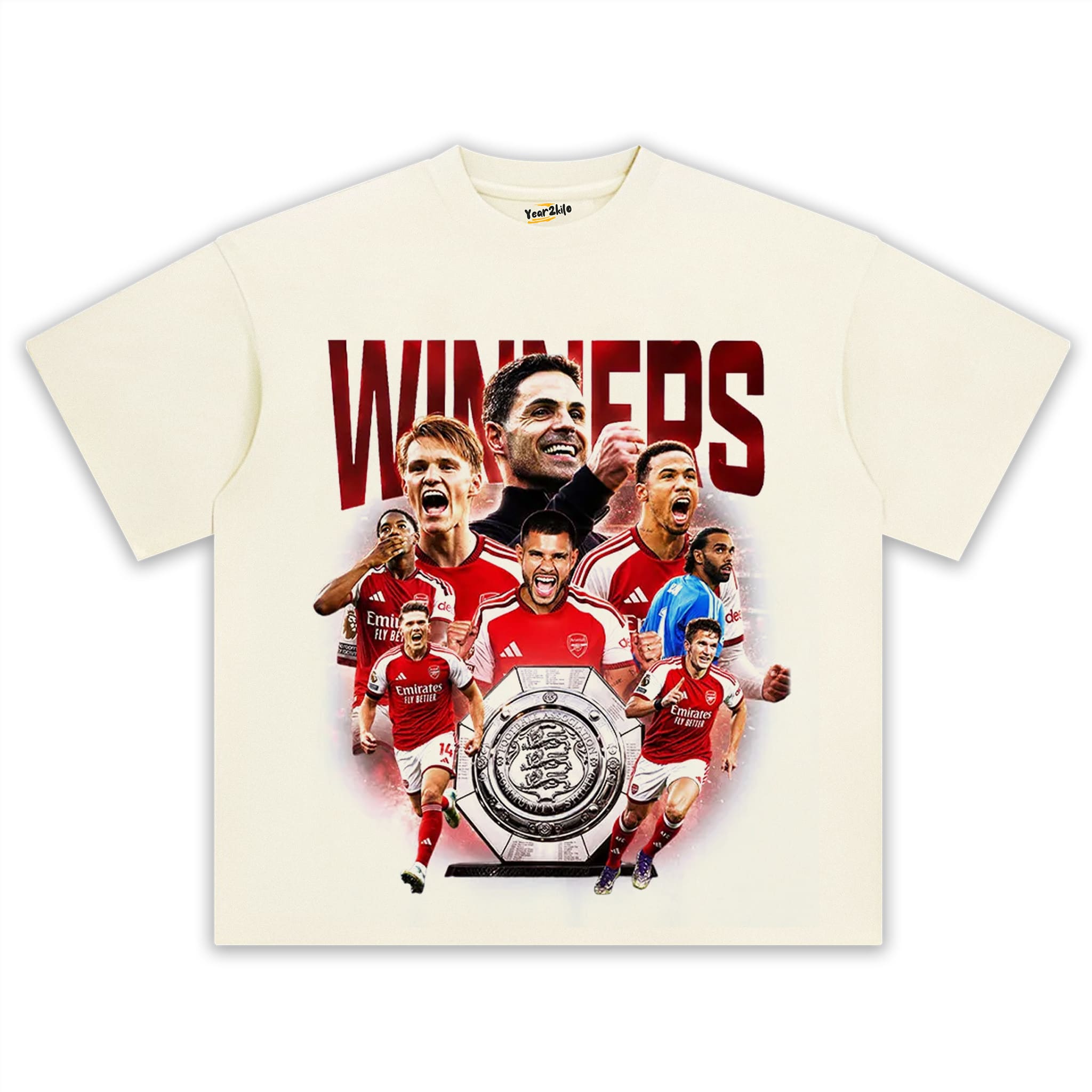 COMMUNITY SHIELD ARSENAL CHAMPION TANK TOP & TEE & LONG SLEEVE & LAYERED LS & HOODIE