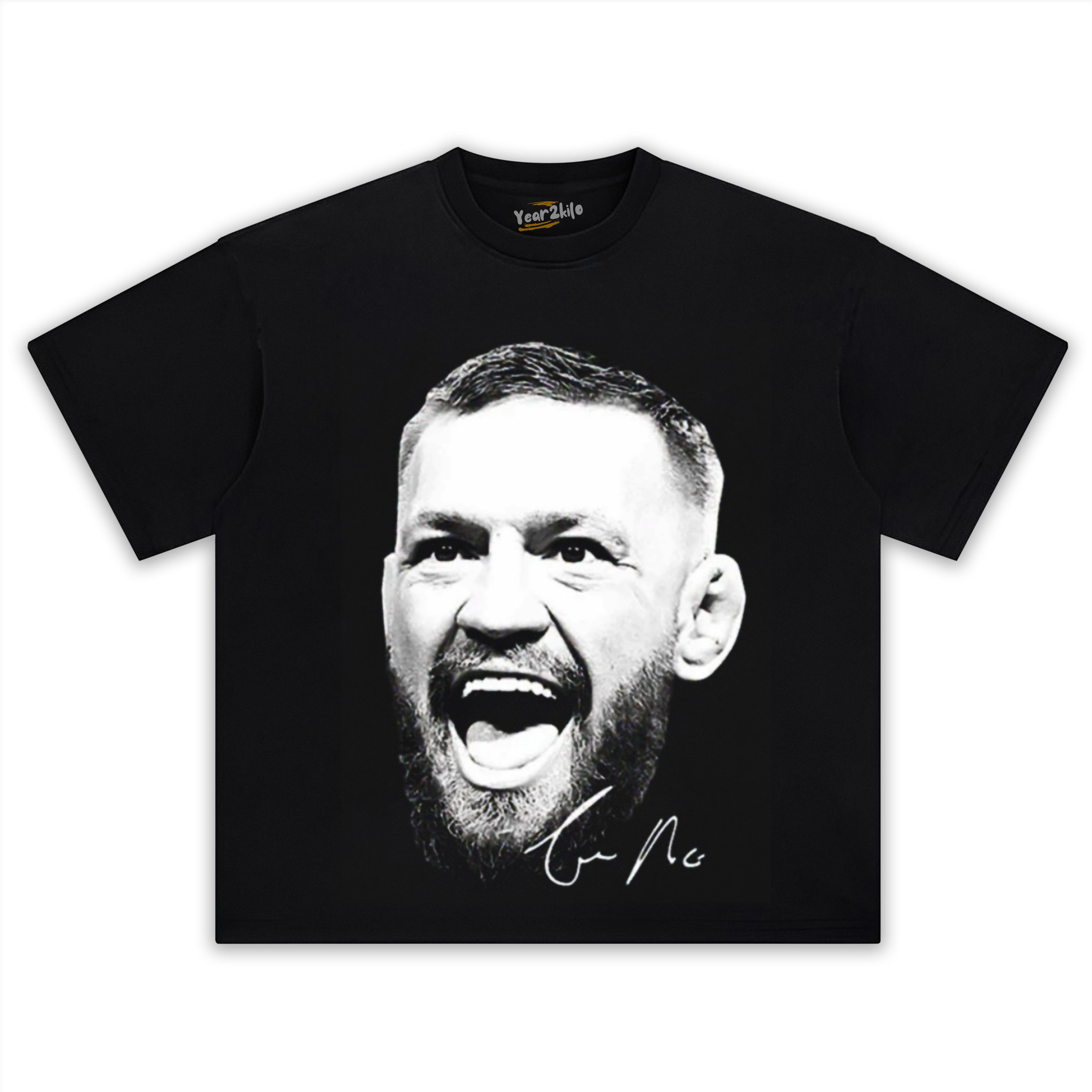 CONOR MCGREGOR BIG FACE TANK TOP & TEE & LONG SLEEVE & LAYERED LS & HOODIE