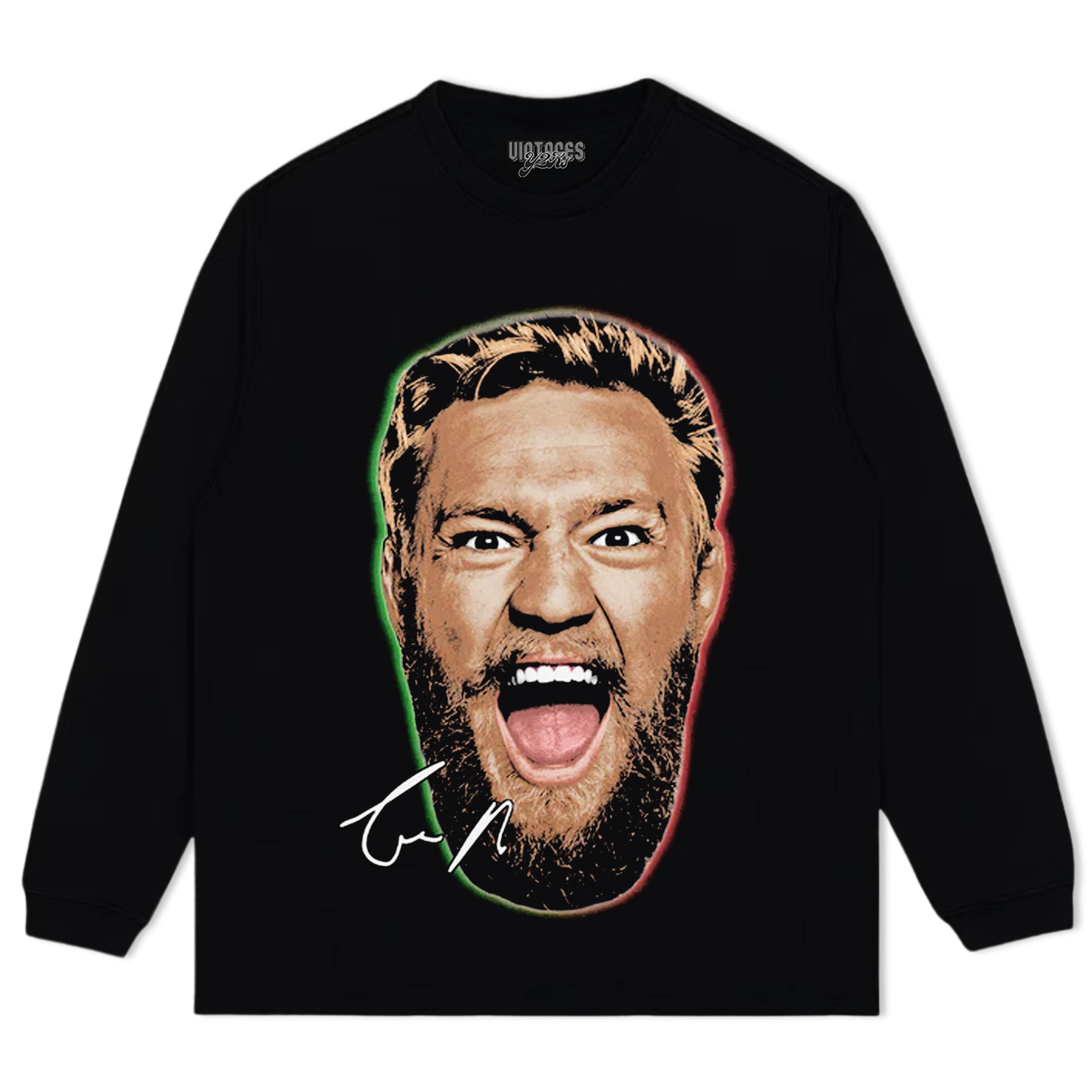 CONOR MCGREGOR BIG FACE TEE & LS & HOODIE