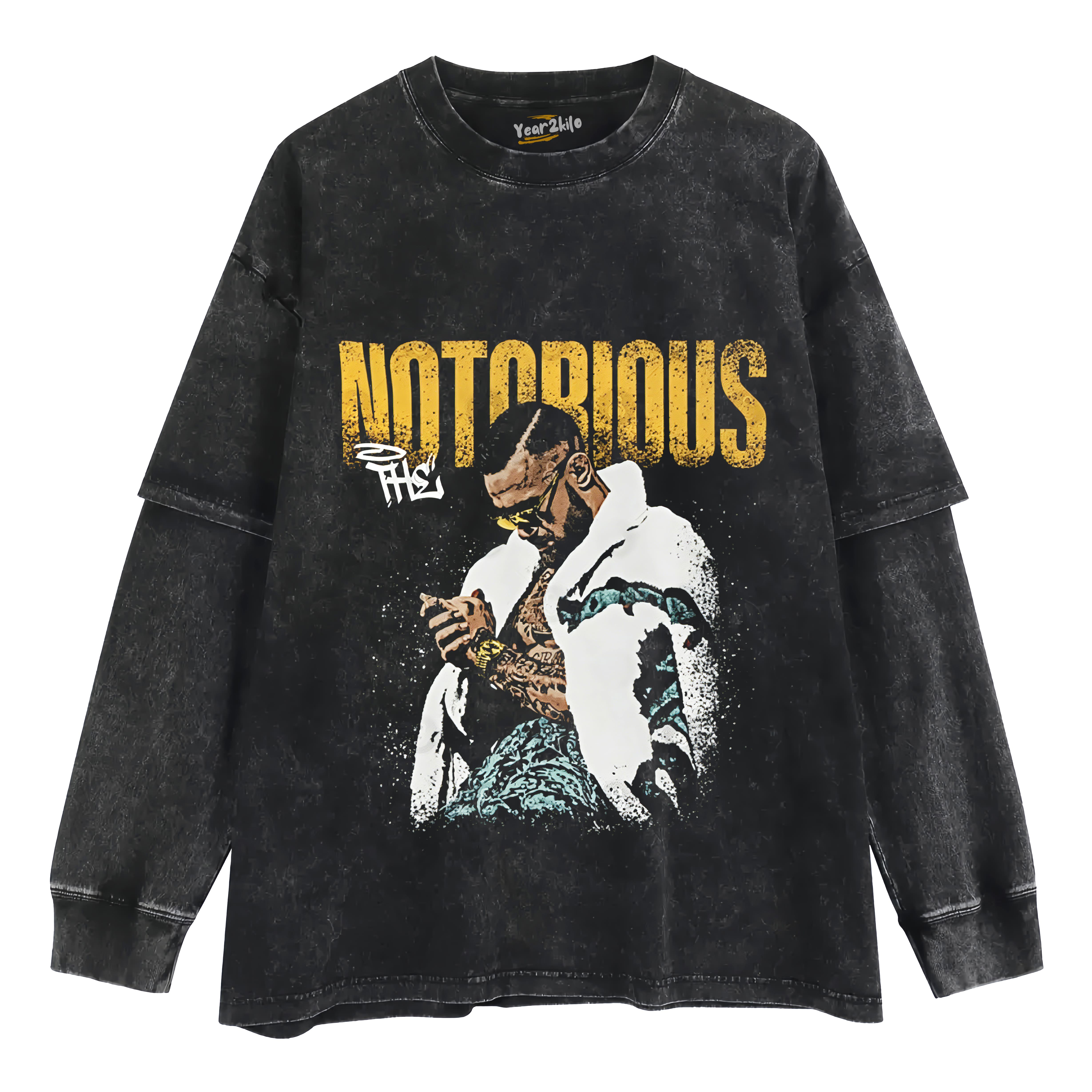 CONOR MCGREGOR NOTORIOUS STAR TANK TOP & TEE & LONG SLEEVE & LAYERED LS & HOODIE