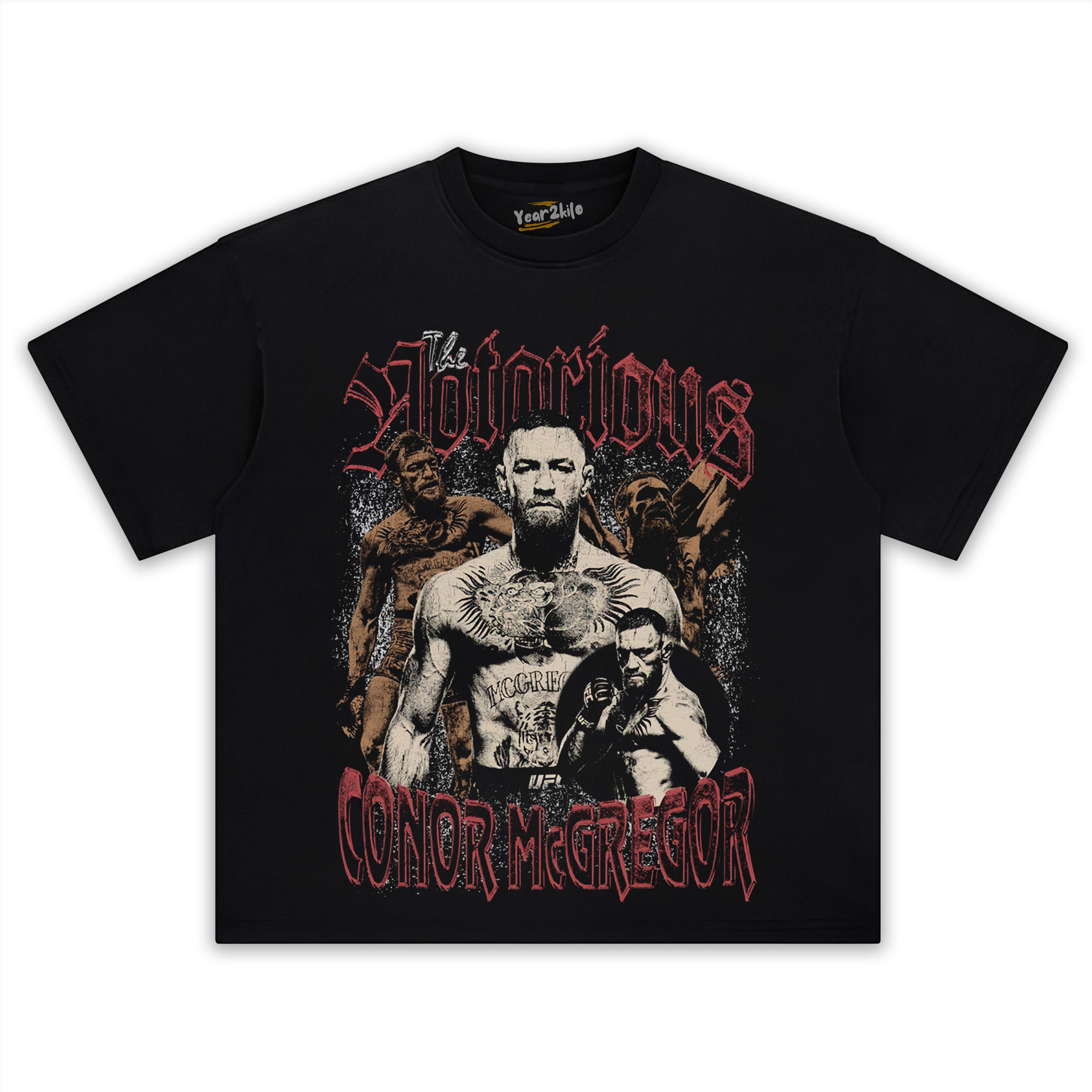 CONOR MCGREGOR VINTAGE PROFILE TANK TOP & TEE & LONG SLEEVE & LAYERED LS & HOODIE