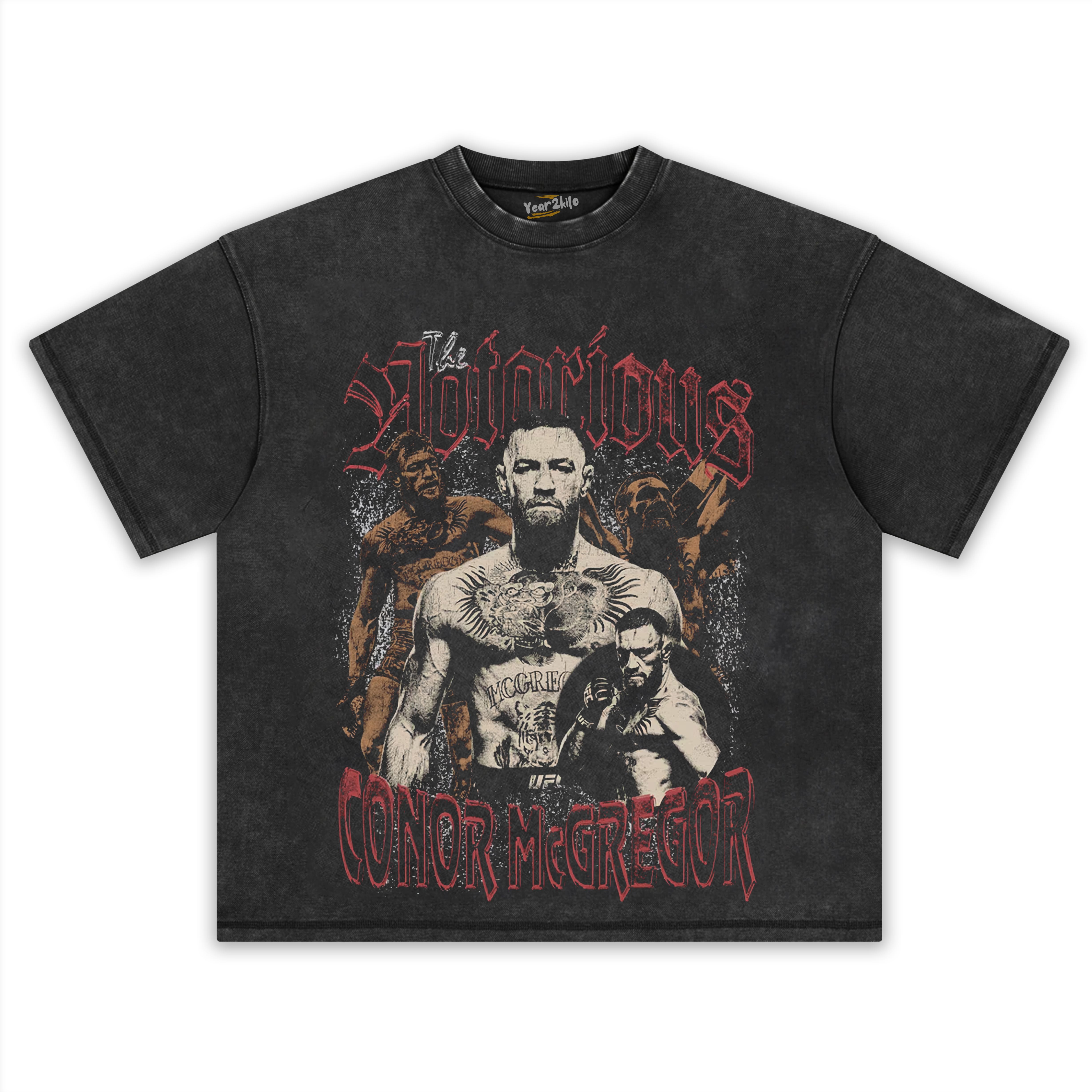CONOR MCGREGOR VINTAGE PROFILE TANK TOP & TEE & LONG SLEEVE & LAYERED LS & HOODIE