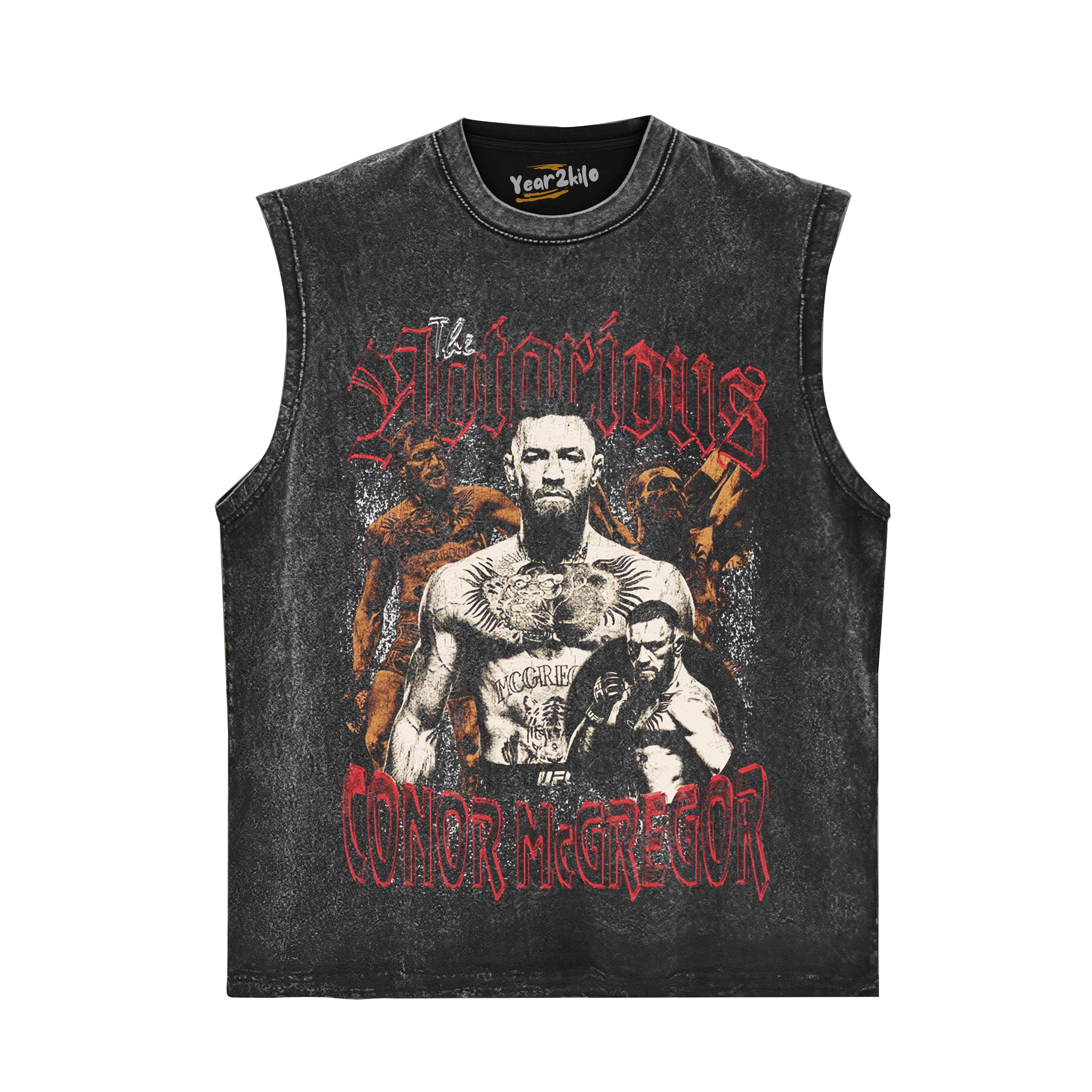 CONOR MCGREGOR VINTAGE PROFILE TANK TOP & TEE & LONG SLEEVE & LAYERED LS & HOODIE