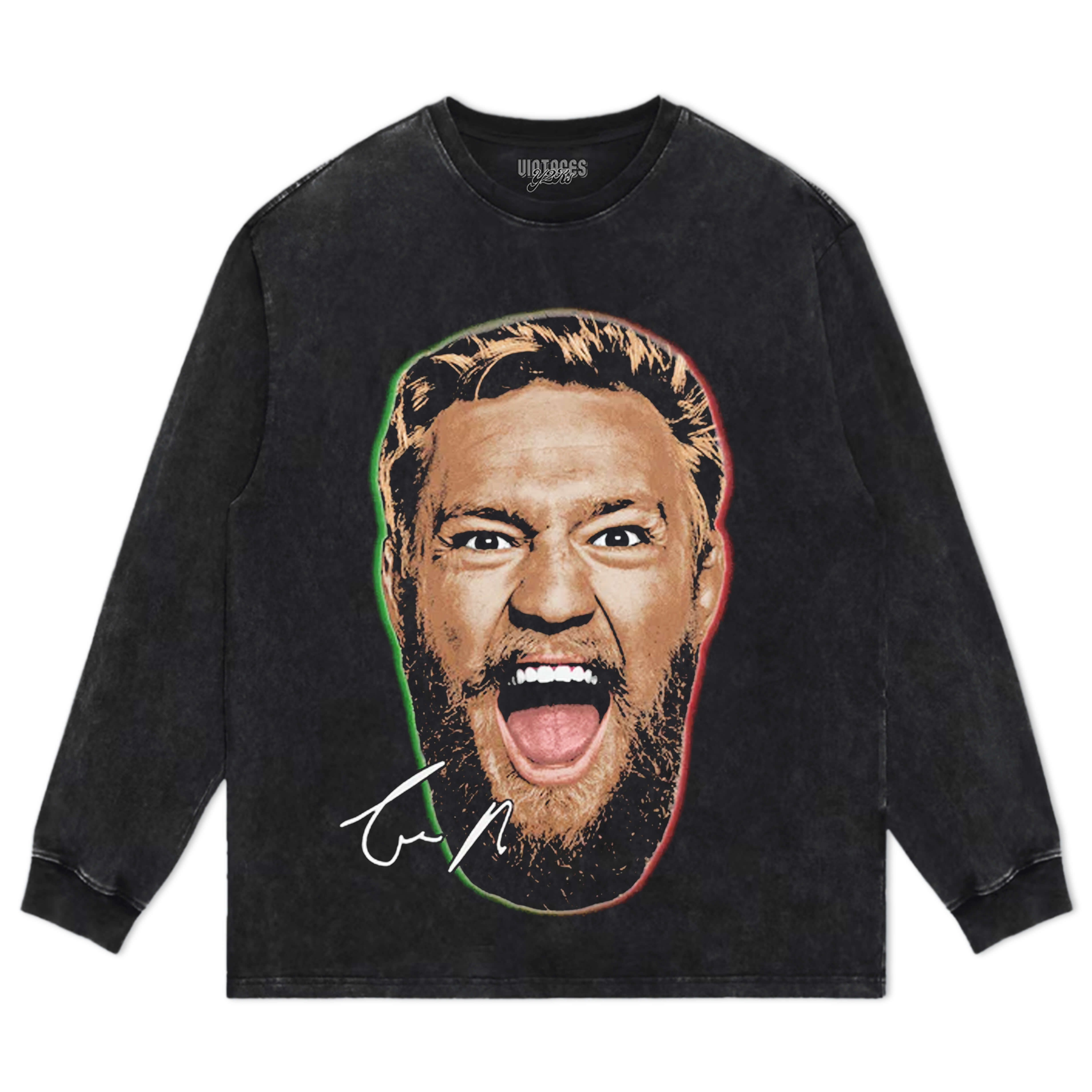 CONOR MCGREGOR BIG FACE TEE & LS & HOODIE
