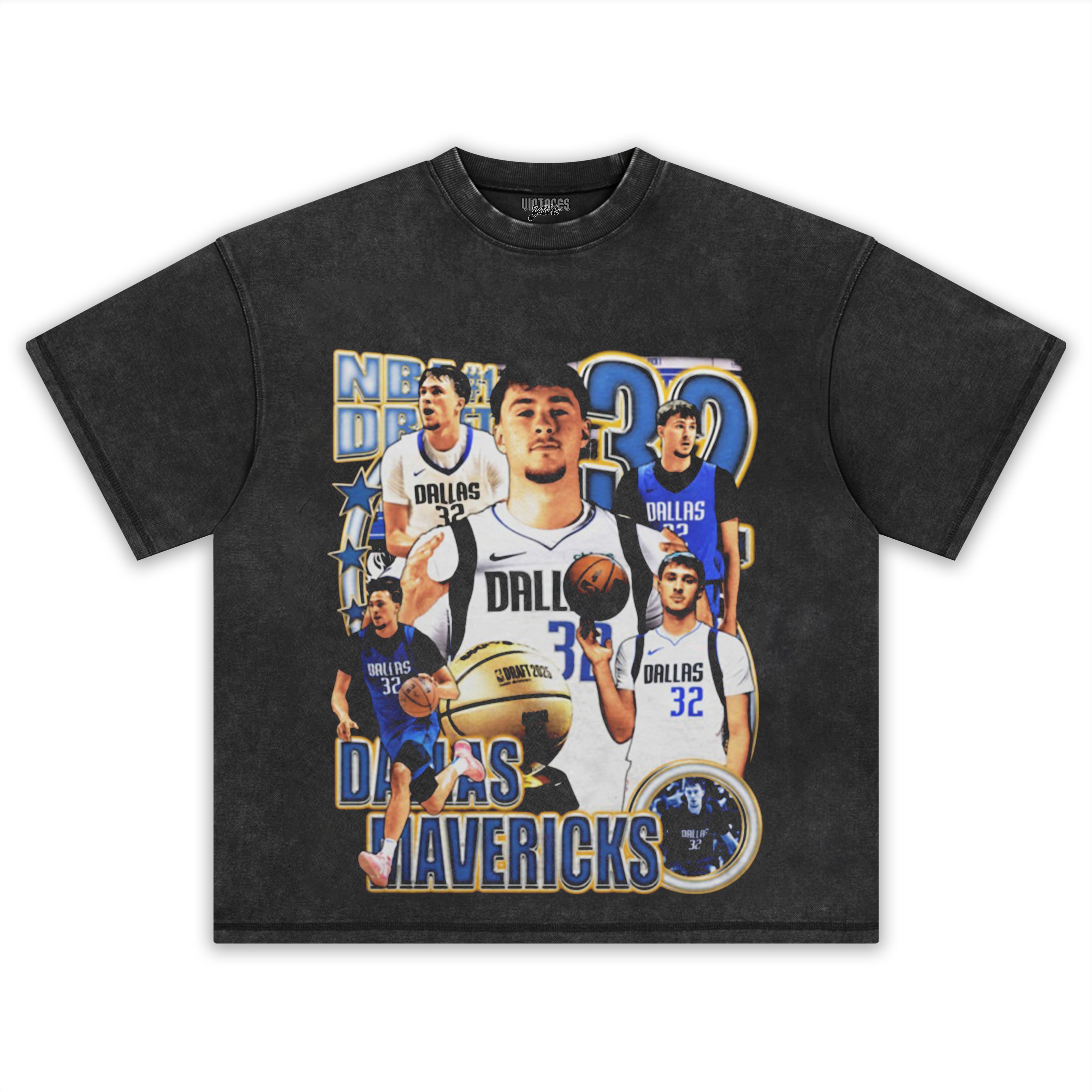 COOPER FLAGG DALLAS VINTAGE BOOTLEG TEE & LS & HOODIE